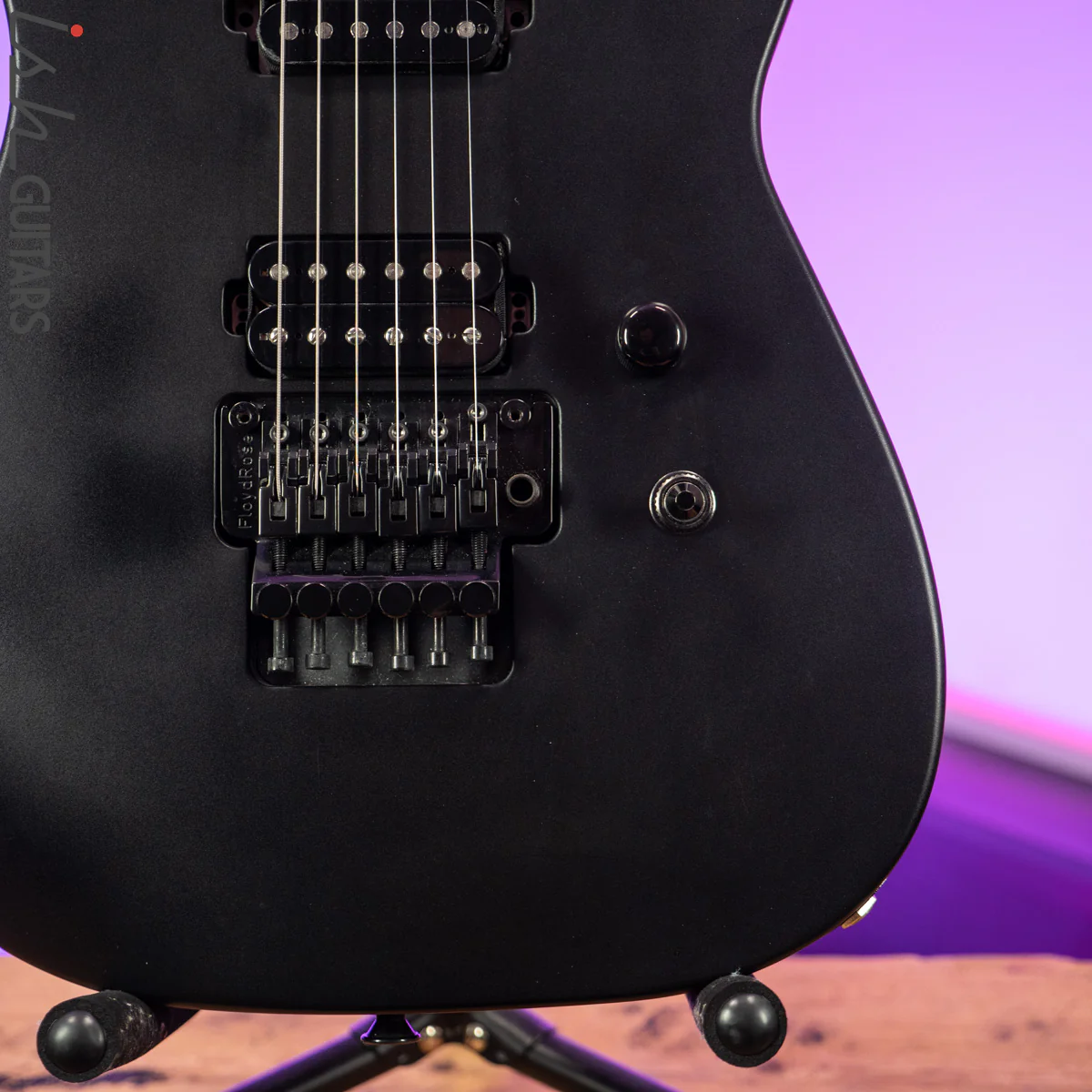 2014 Jackson Custom Shop JCS SL2H Tactical Black - Image 4