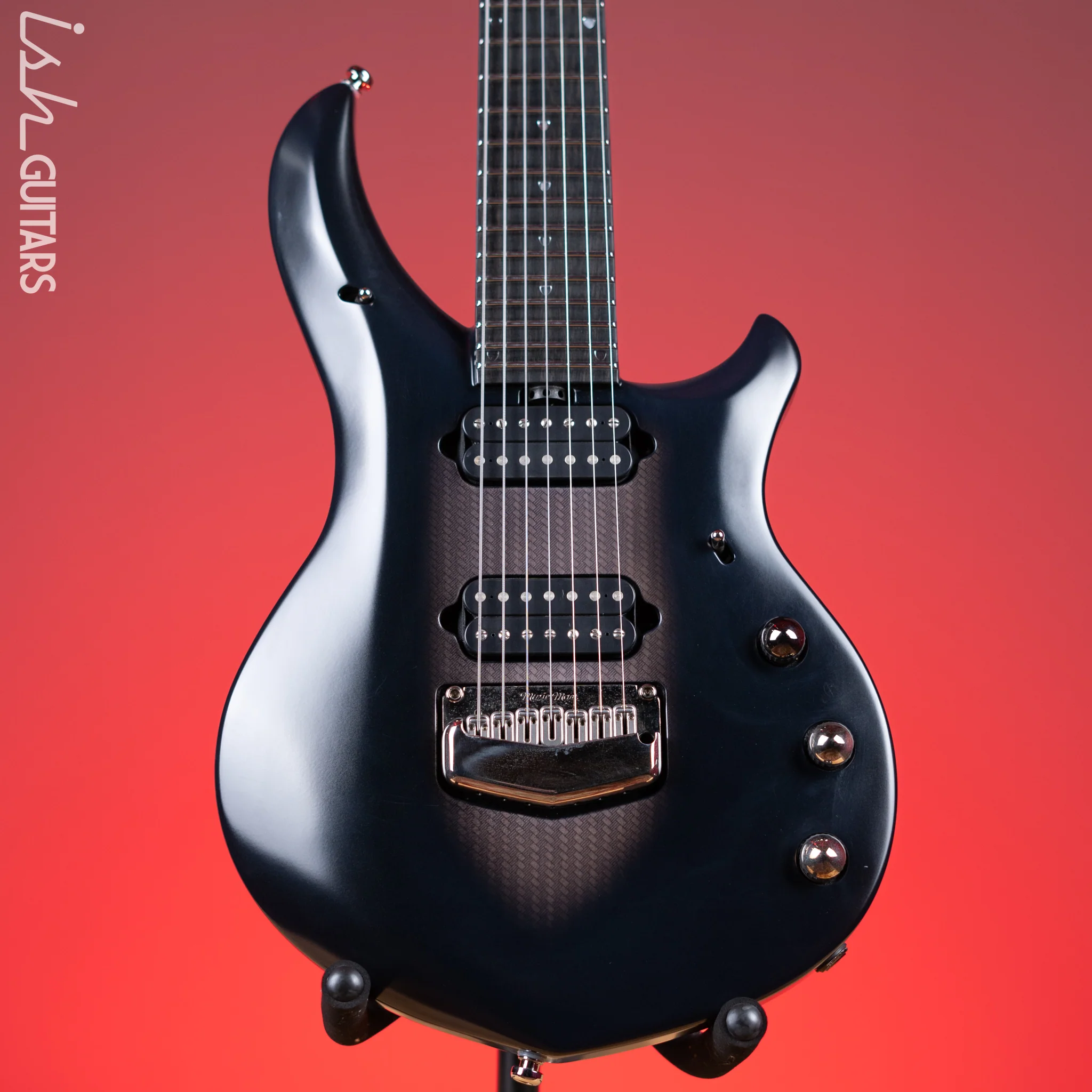 2015 Ernie Ball Music Man Majesty 7-String John Petrucci Signature Polar Noir