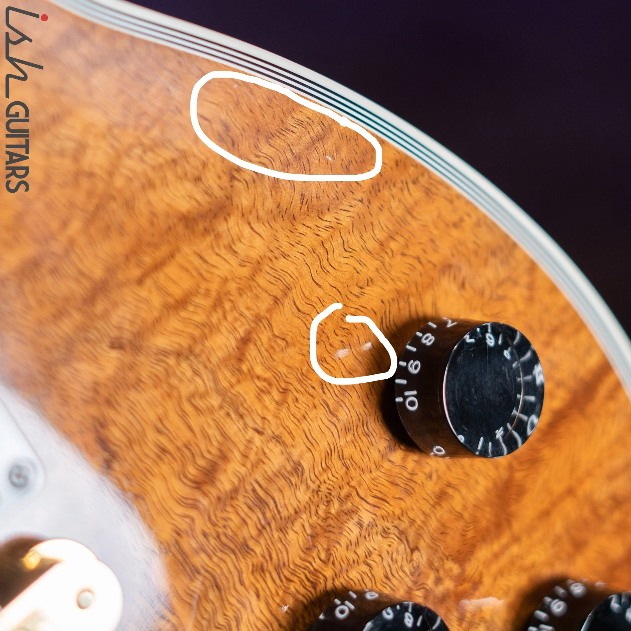 2015 Gibson Custom Shop Les Paul Natural Koa - Image 6