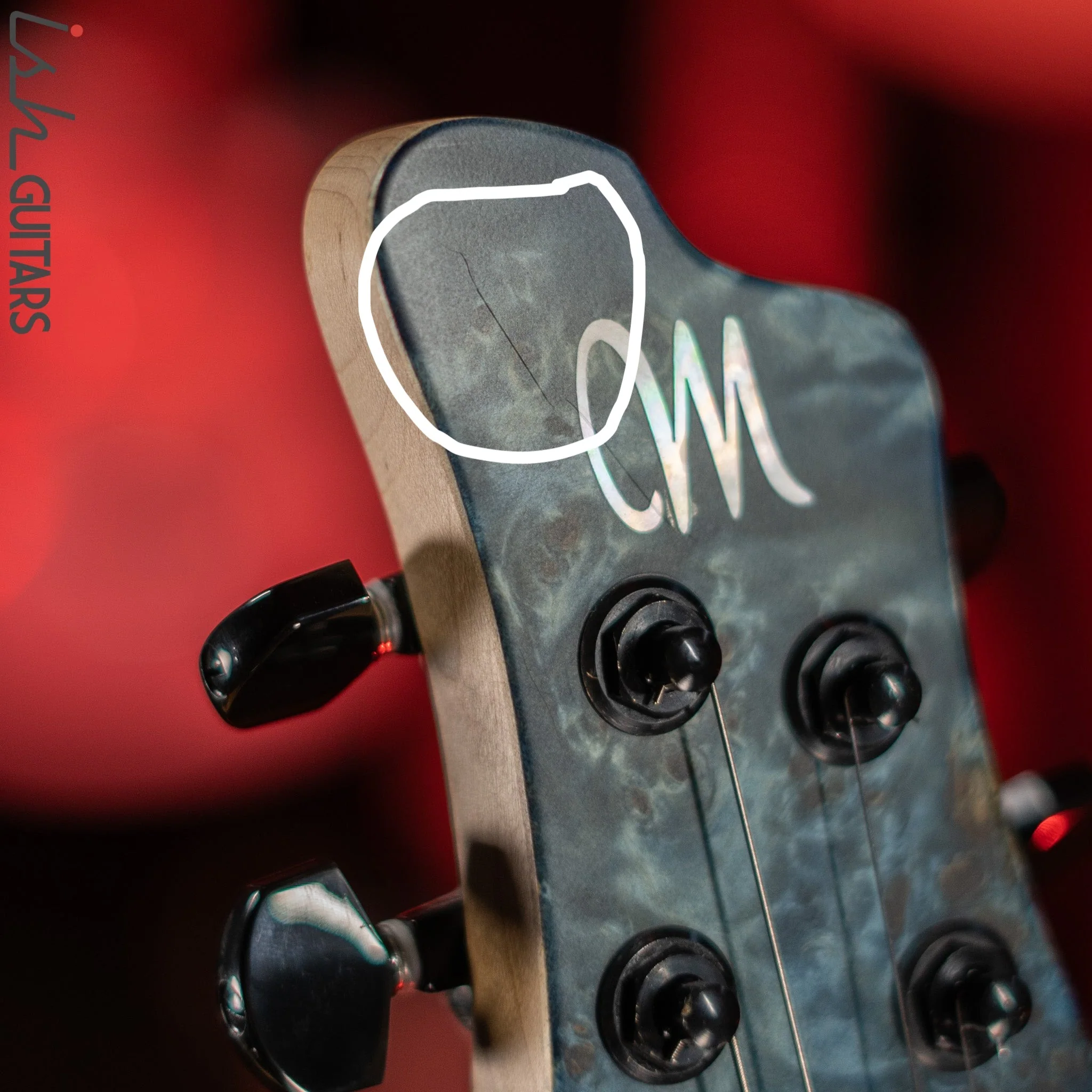 2015 Mayones Setius GTM 6 Blue - Image 6