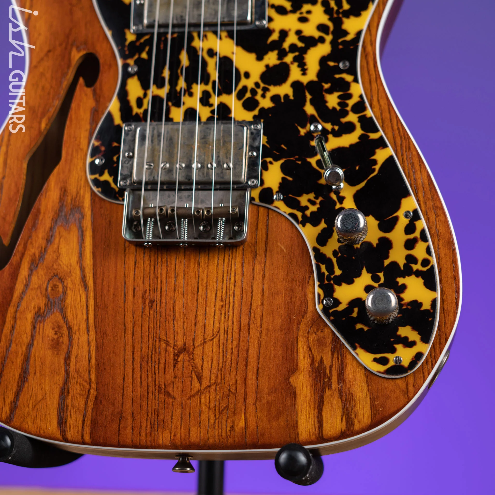 2015 Palir Skinny Titan Semi-Hollow Medium Tinted Finish Relic - Image 4