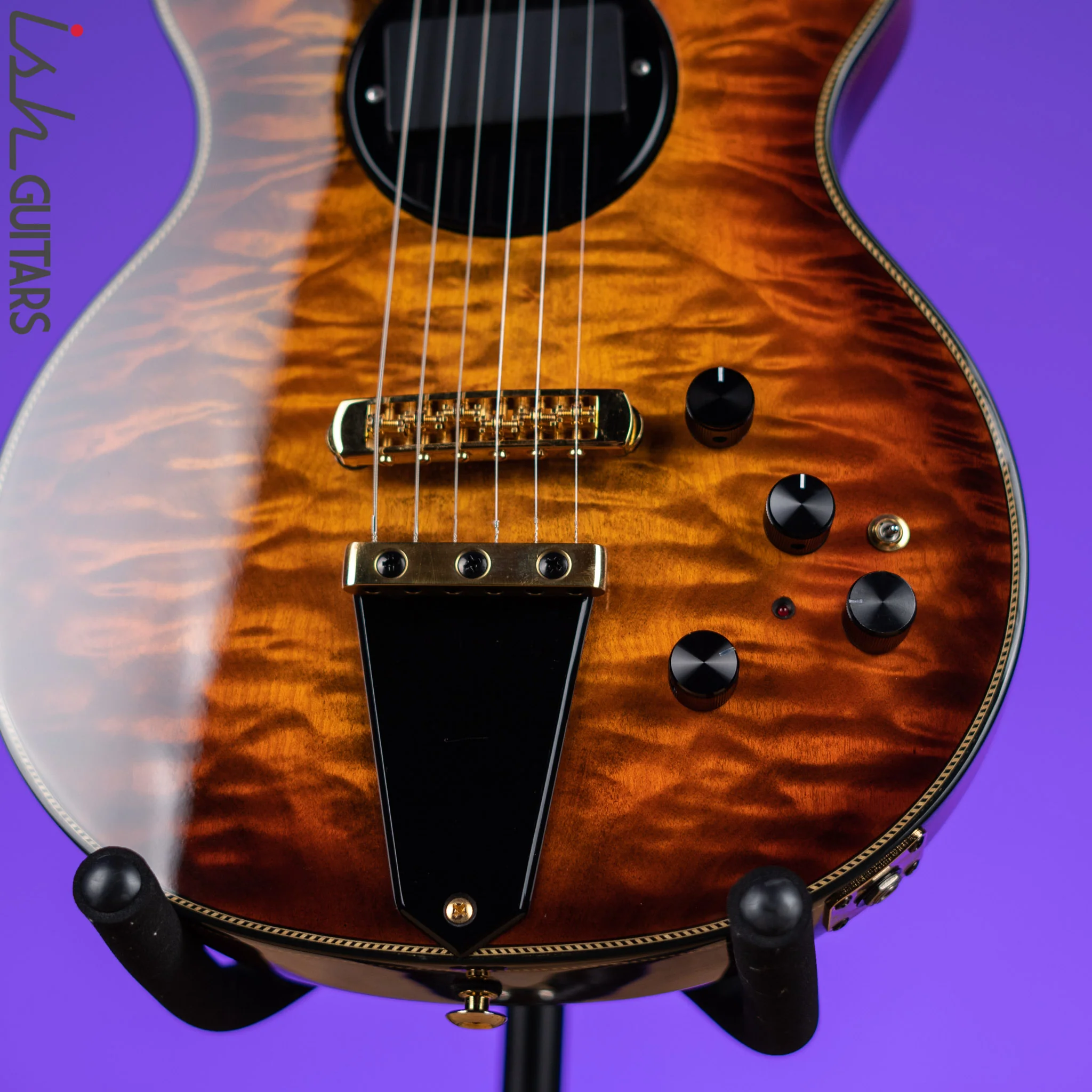 2015 Rick Turner Model 1 Quilted Maple Burst - Image 4