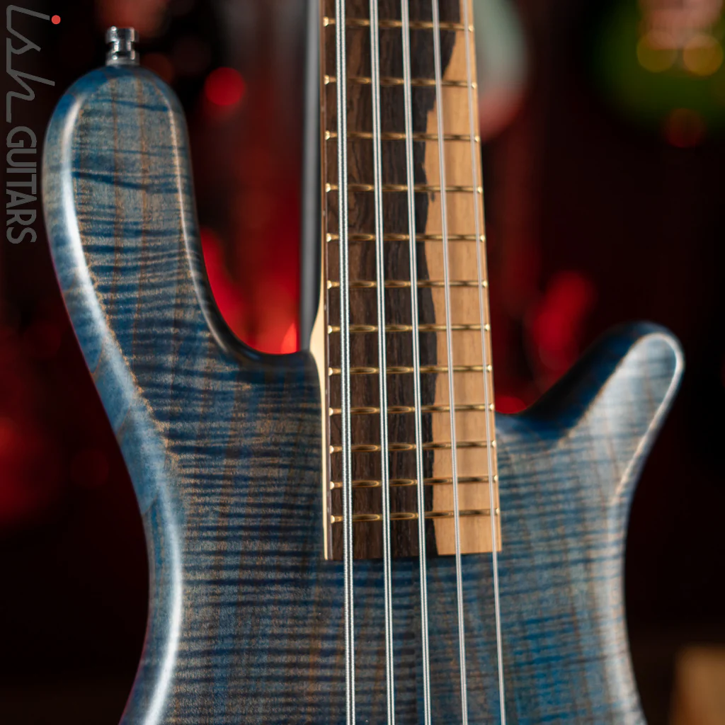 2015 Warwick Streamer LX Limited Edition Bleached Ocean Blue - Image 3