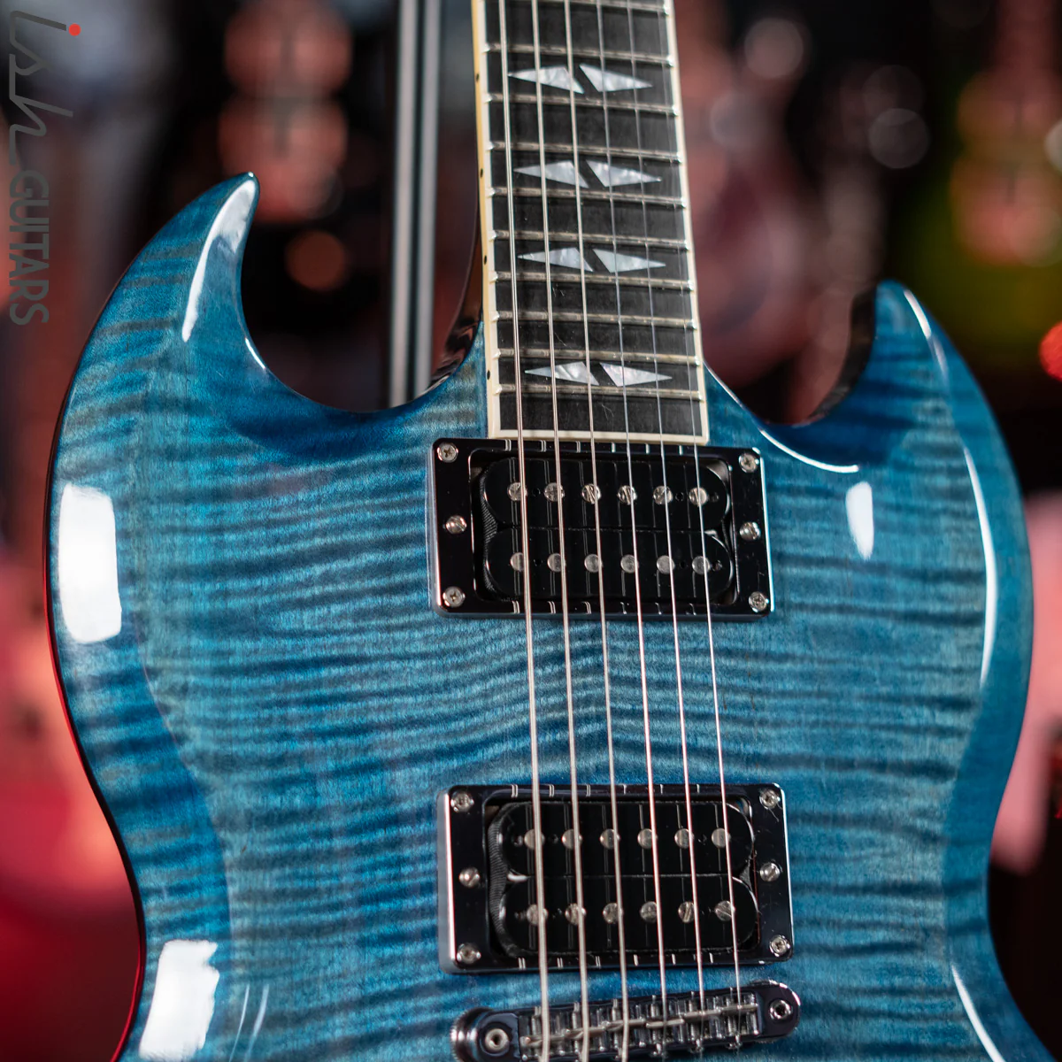 2016 Gibson SG Supreme Ocean Blue - Image 3