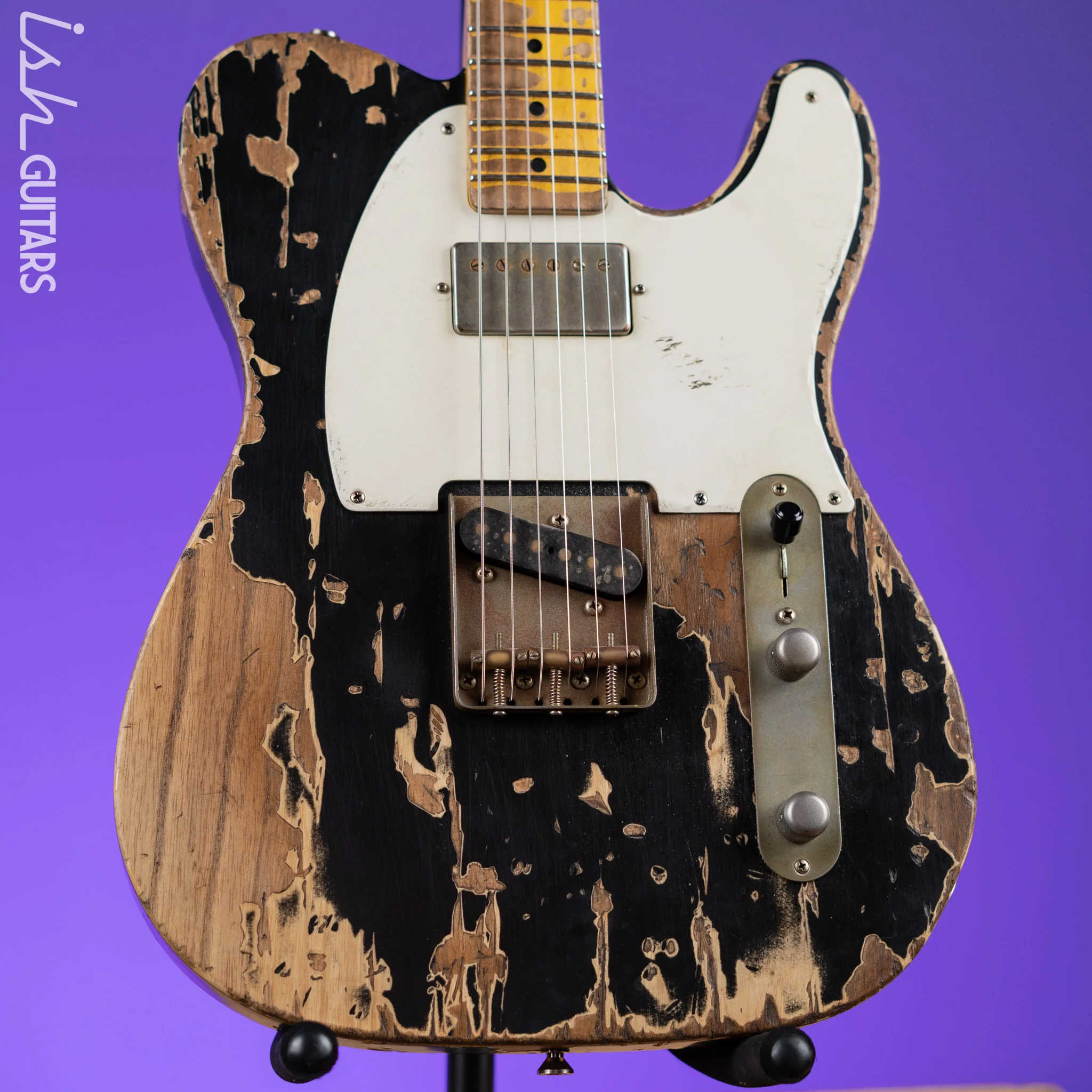 2016 Nash Guitars T-57 Black Relic
