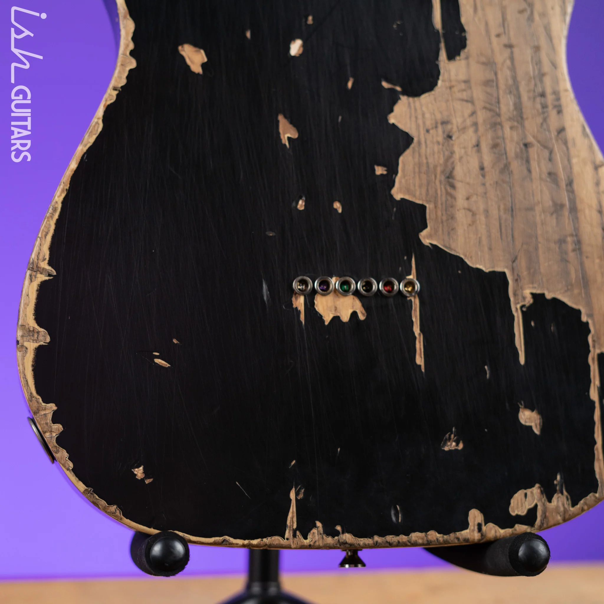 2016 Nash Guitars T-57 Black Relic - Image 10