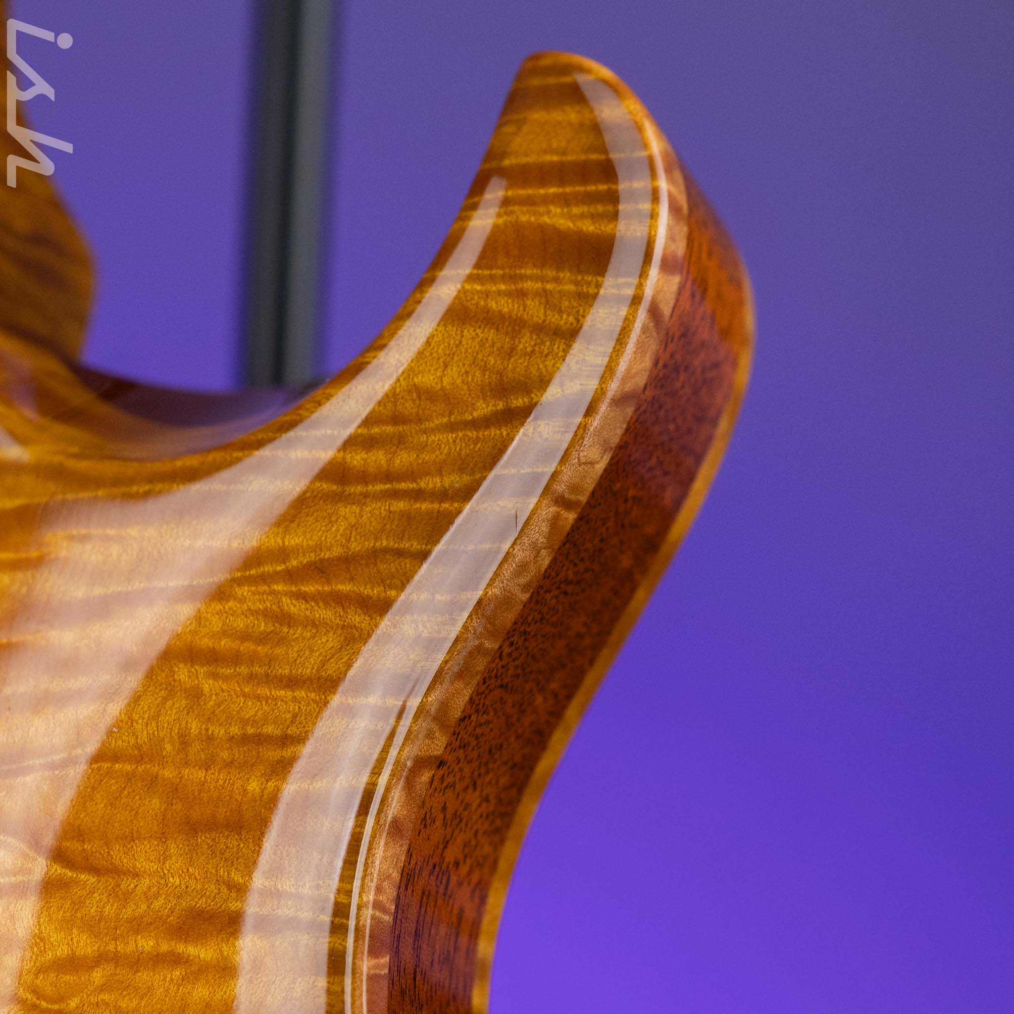 2016 PRS Private Stock Super Eagle Semi-Hollow Limited 1 of 100 John Mayer McCarty Tobacco with Smoked Burst - Image 8