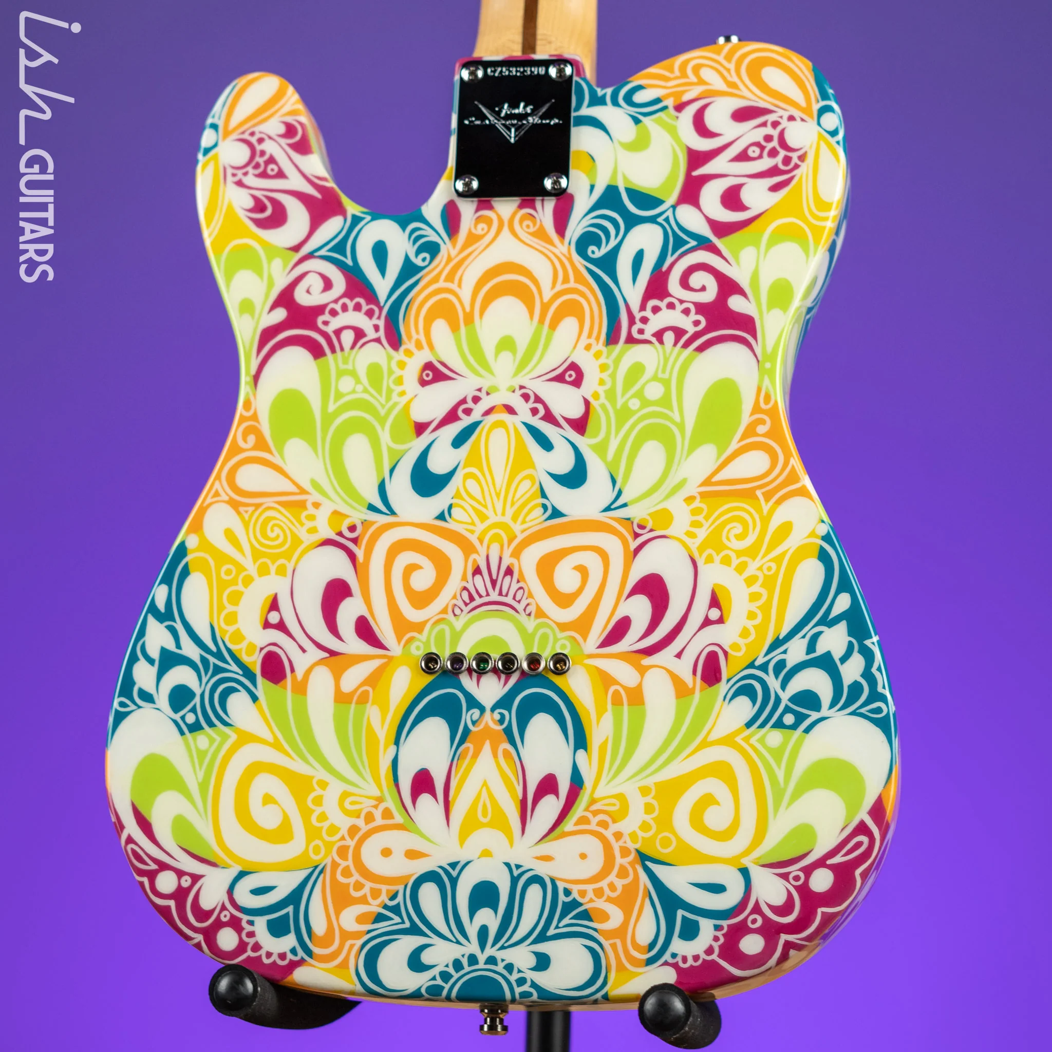 2017 Fender Masterbuilt Greg Fessler Custom Shop Primavera Telecaster Madison Roy Artwork - Image 7