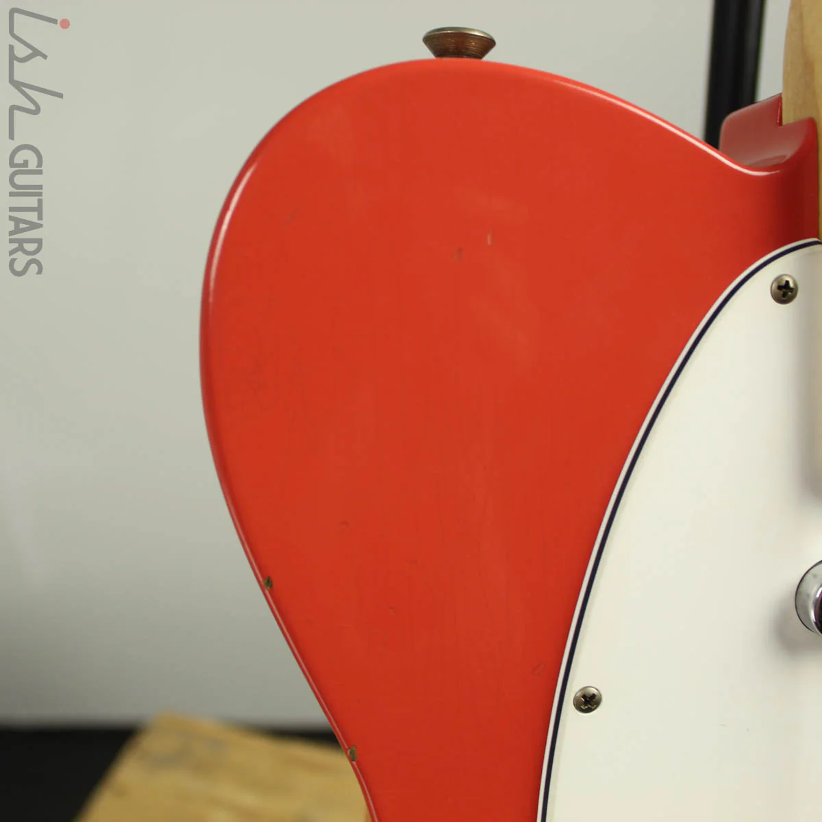 2018 Fender Custom Shop 1963 Telecaster Journeyman Fiesta Red Relic - Image 6