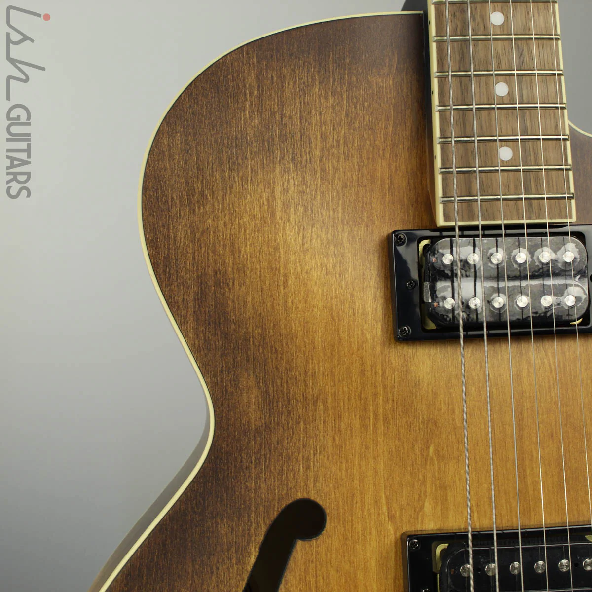 2018 Ibanez AF55 Artcore Hollowbody Electric Tobacco Flat - Image 3