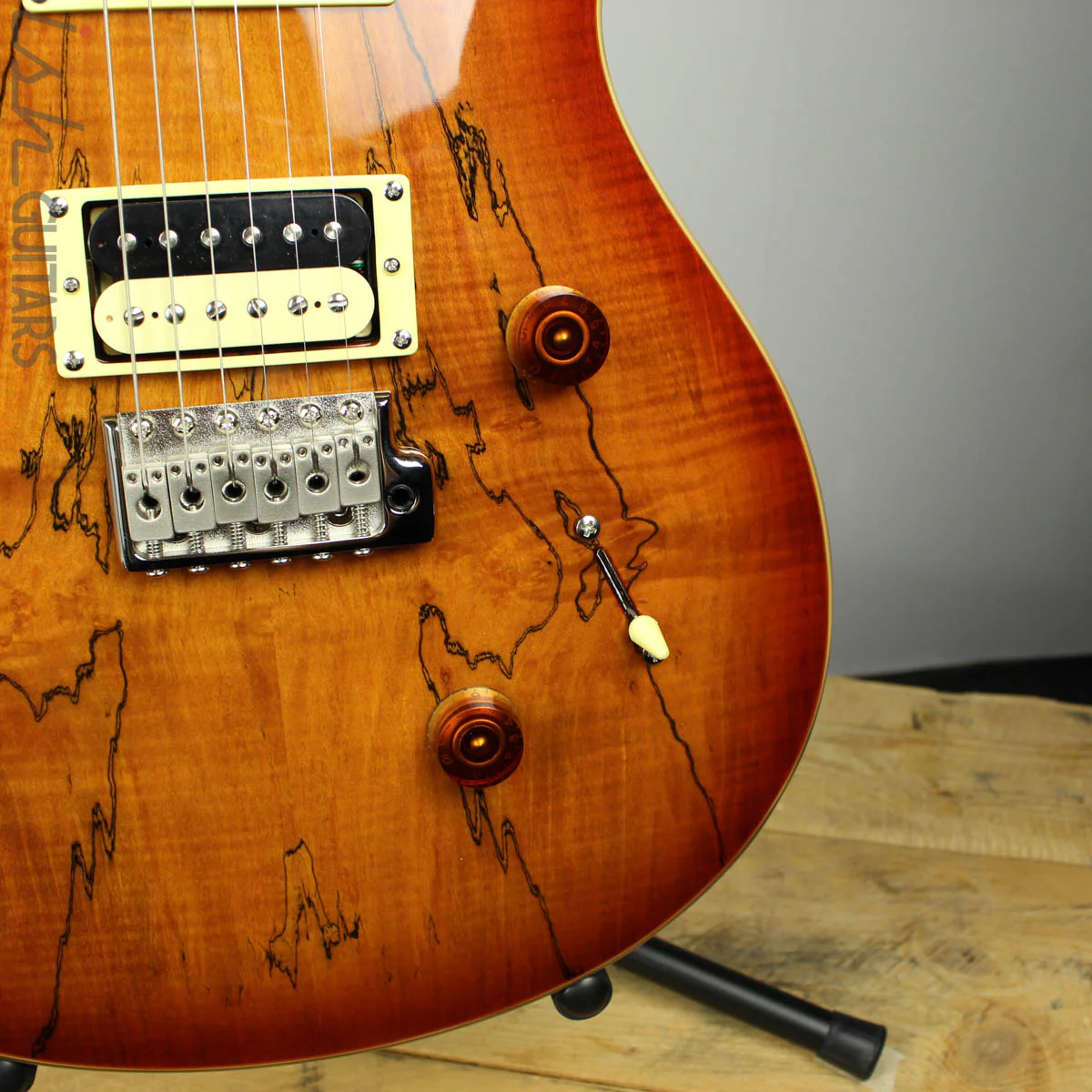 2018 Paul Reed Smith PRS SE Custom 24 Spalted Maple Exotic Top - Image 4