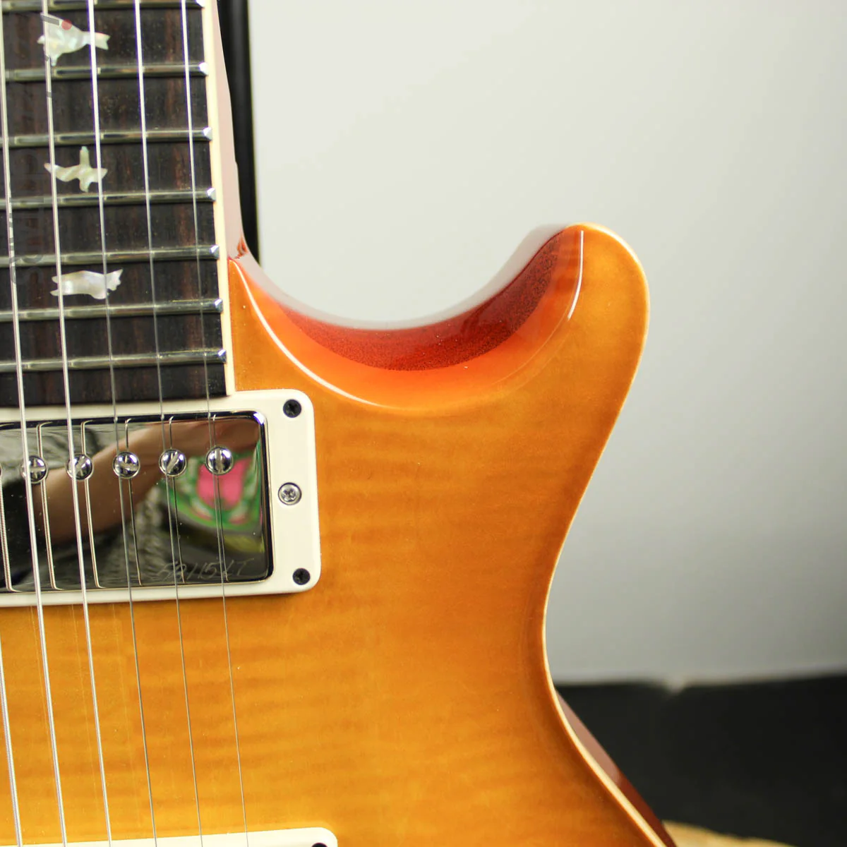 2018 PRS Experience McCarty 594 Singlecut Semi-Hollow Limited McCarty Sunburst - Image 5