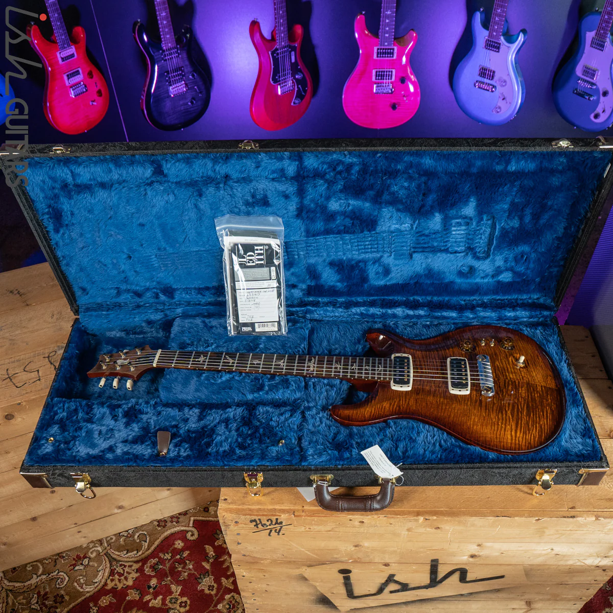 2018 PRS Paul’s Guitar Experience Limited Black Gold - Image 15