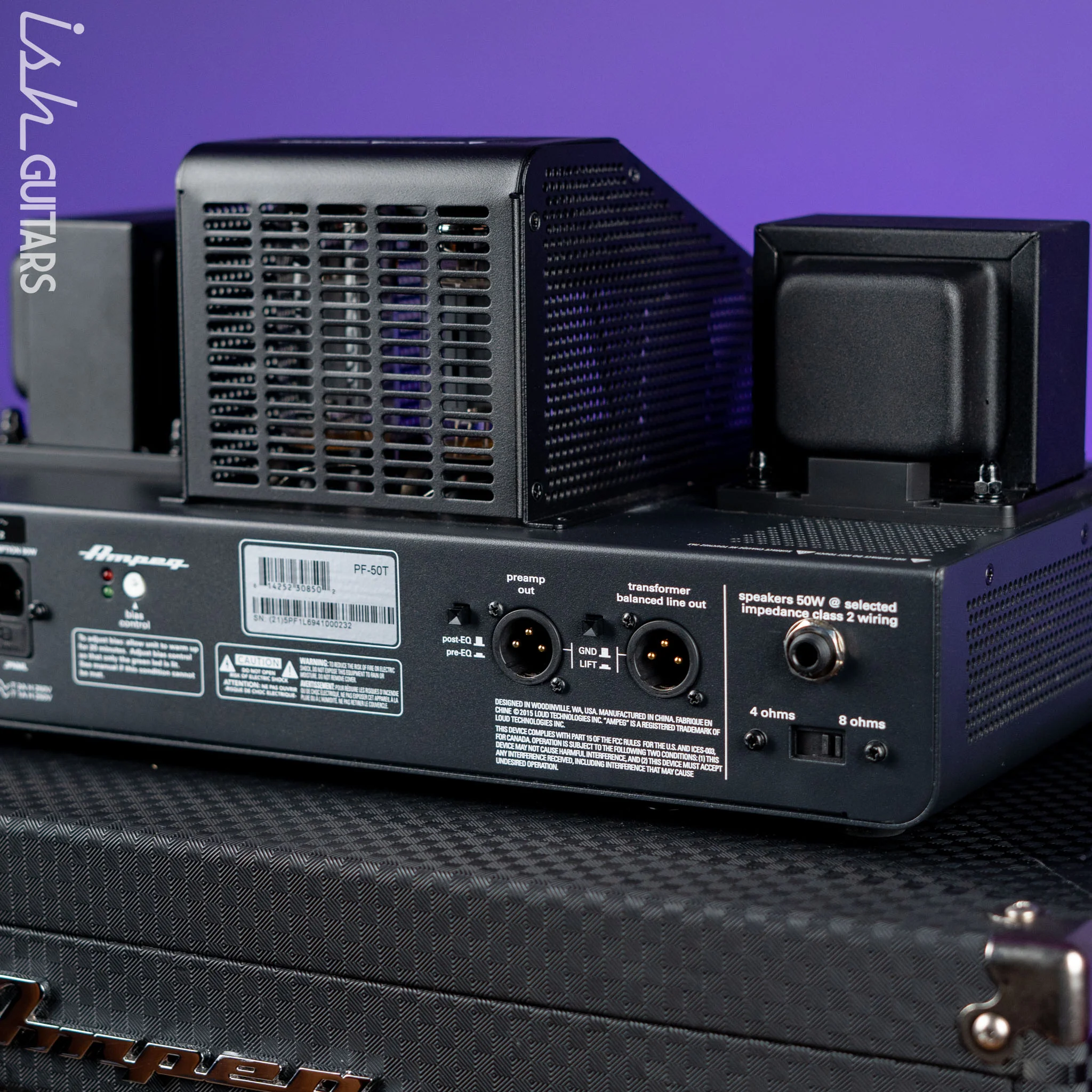 2019 Ampeg PF-50T Portaflex Bass Amplifier Head and PF-115HE Cab - Image 11