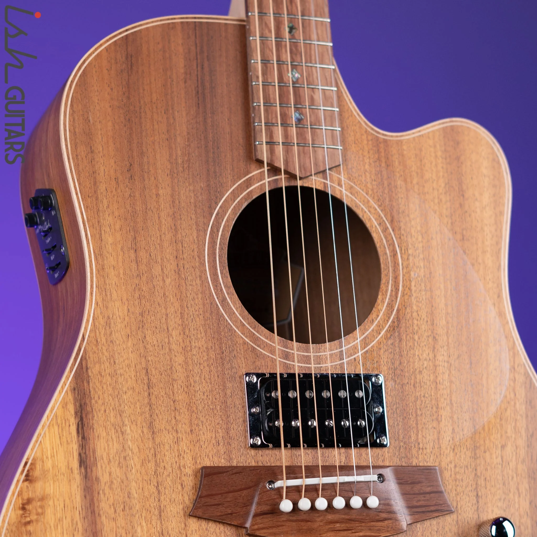 2019 Cole Clark FL2EC-BLBL-HUM Natural - Image 3