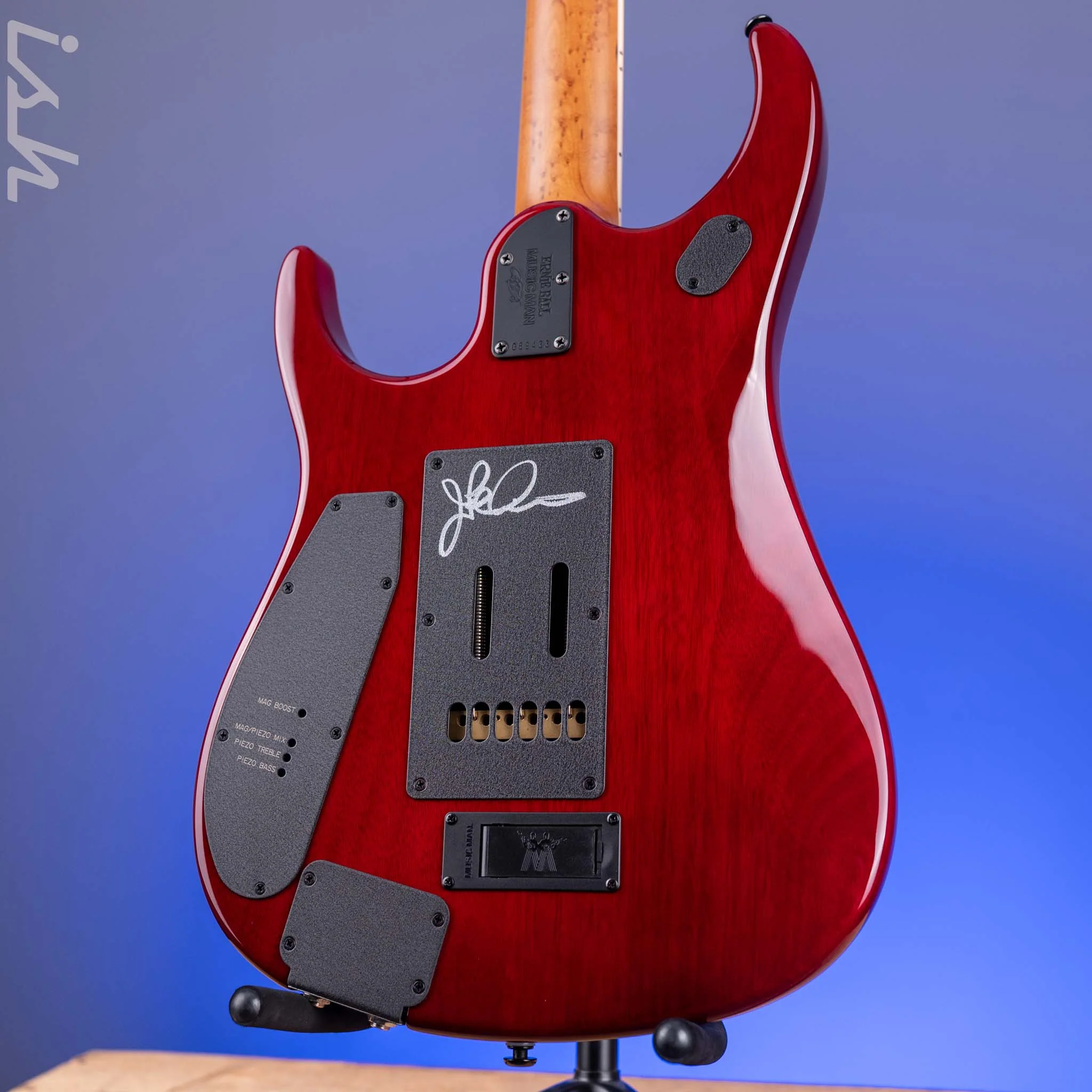 2019 Ernie Ball Music Man BFR JP6 John Petrucci Signature Paradise Pink - Image 8