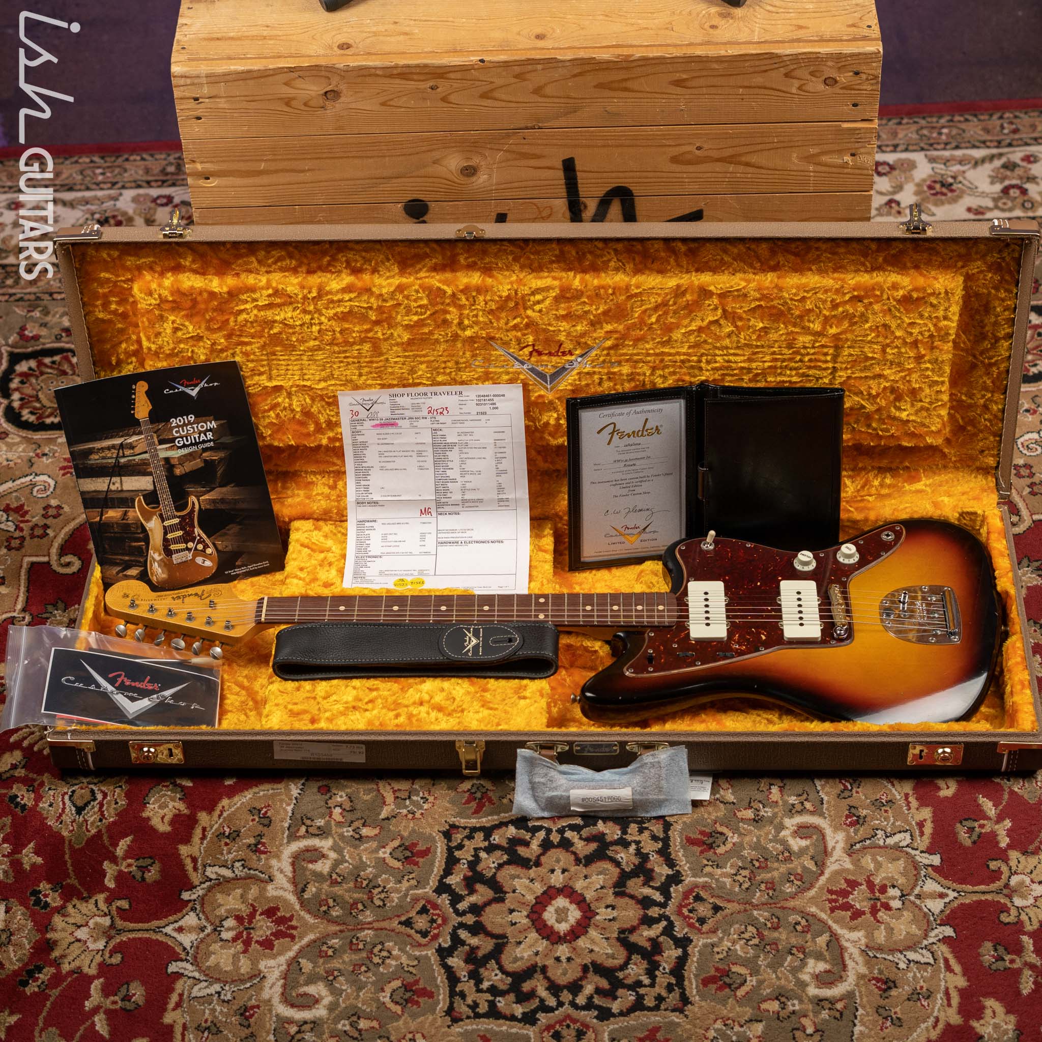 2019 Fender Custom Shop Wildwood WW10 '59 Jazzmaster Journeyman Relic - Image 14
