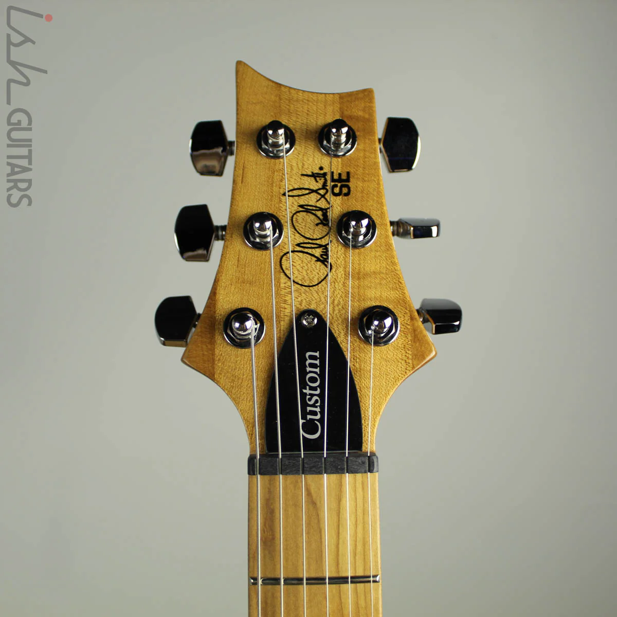 2019 Paul Reed Smith PRS SE Custom 24 Roasted Maple Limited Charcoal Burst - Image 6