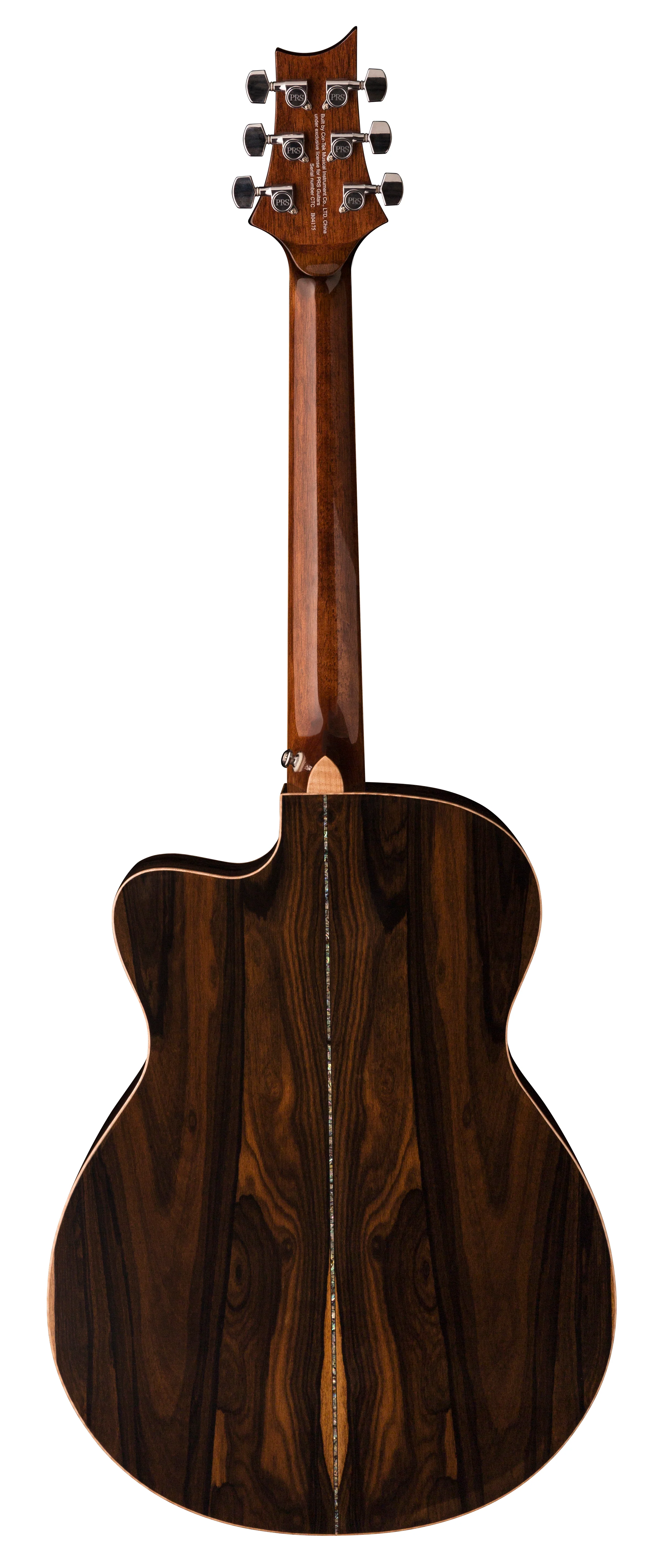 2019 PRS SE A60E Tonare Natural Acoustic Electric Ziricote Back and Sides - Image 3