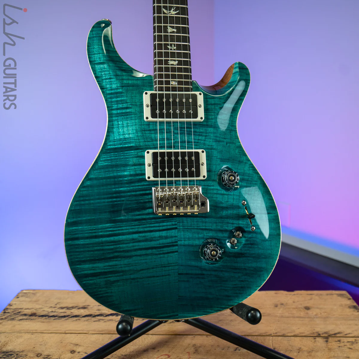 2019 PRS Custom 24-08 Turquoise Pattern Thin