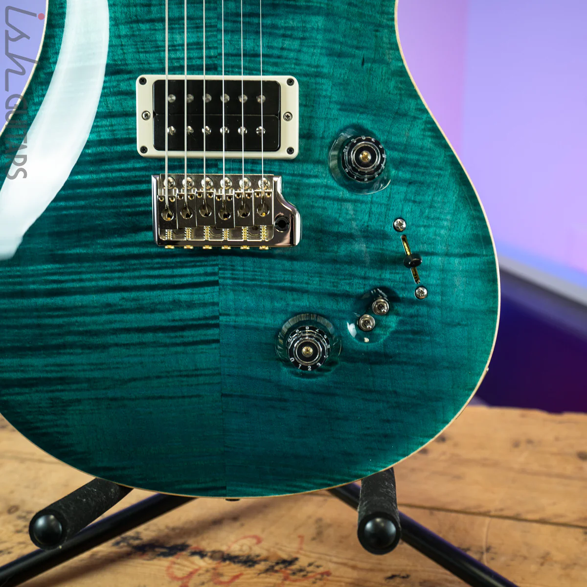 2019 PRS Custom 24-08 Turquoise Pattern Thin - Image 4