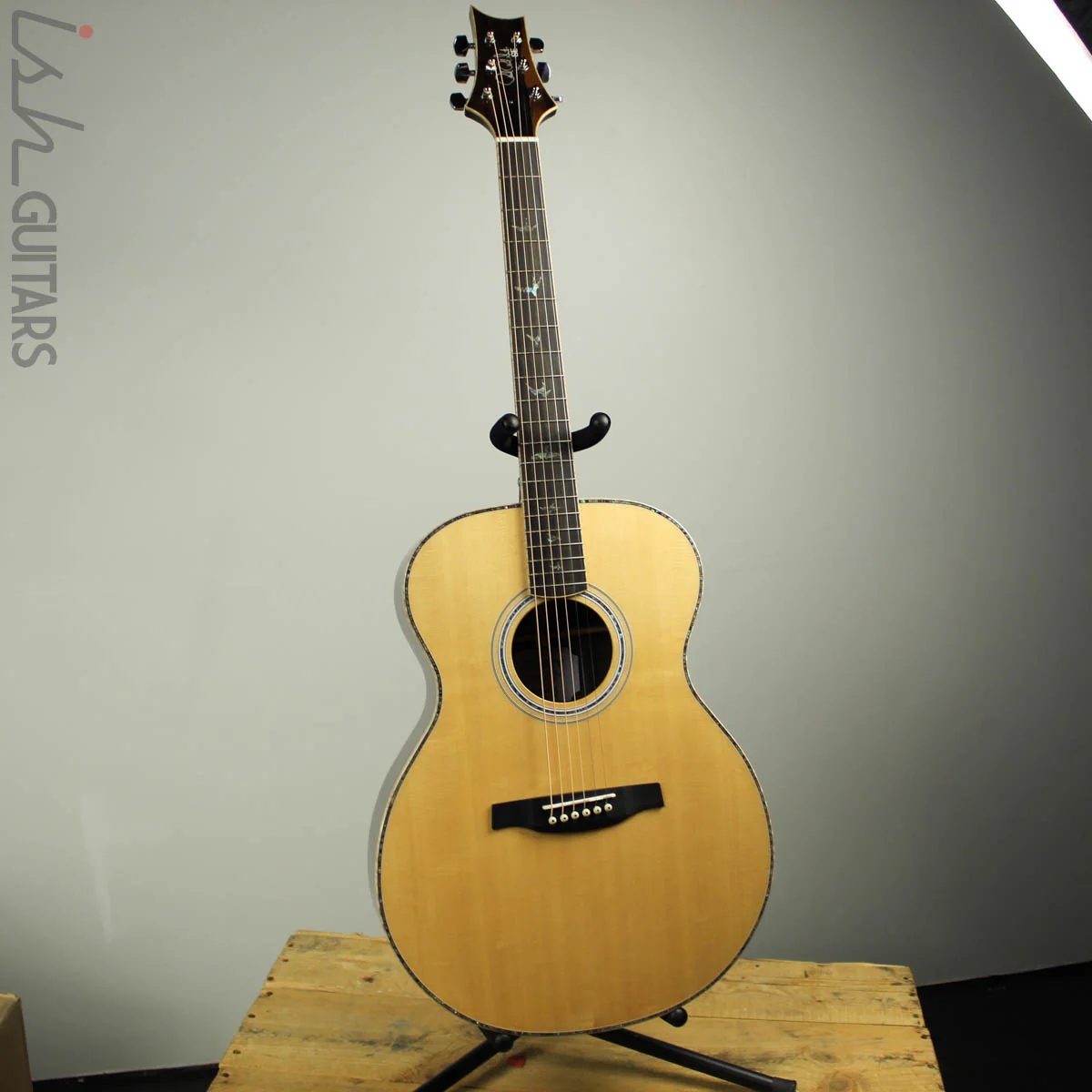 2019 PRS SE T60E Tonare Acoustic Electric Ziricote Back and Sides - Image 3
