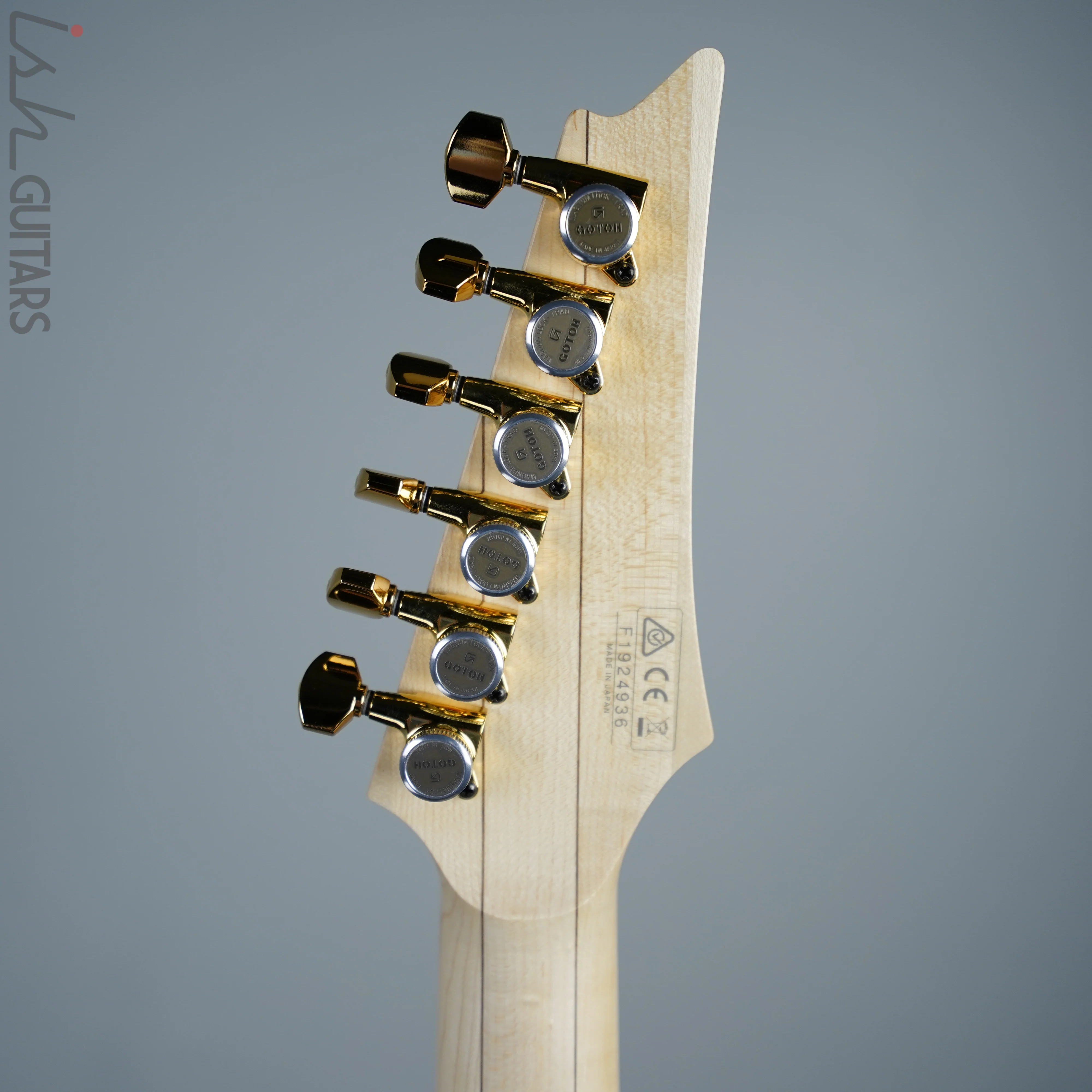 2020 Ibanez Paul Gilbert PGM333 Limited Edition 30th Anniversary Champagne Gold - Image 12