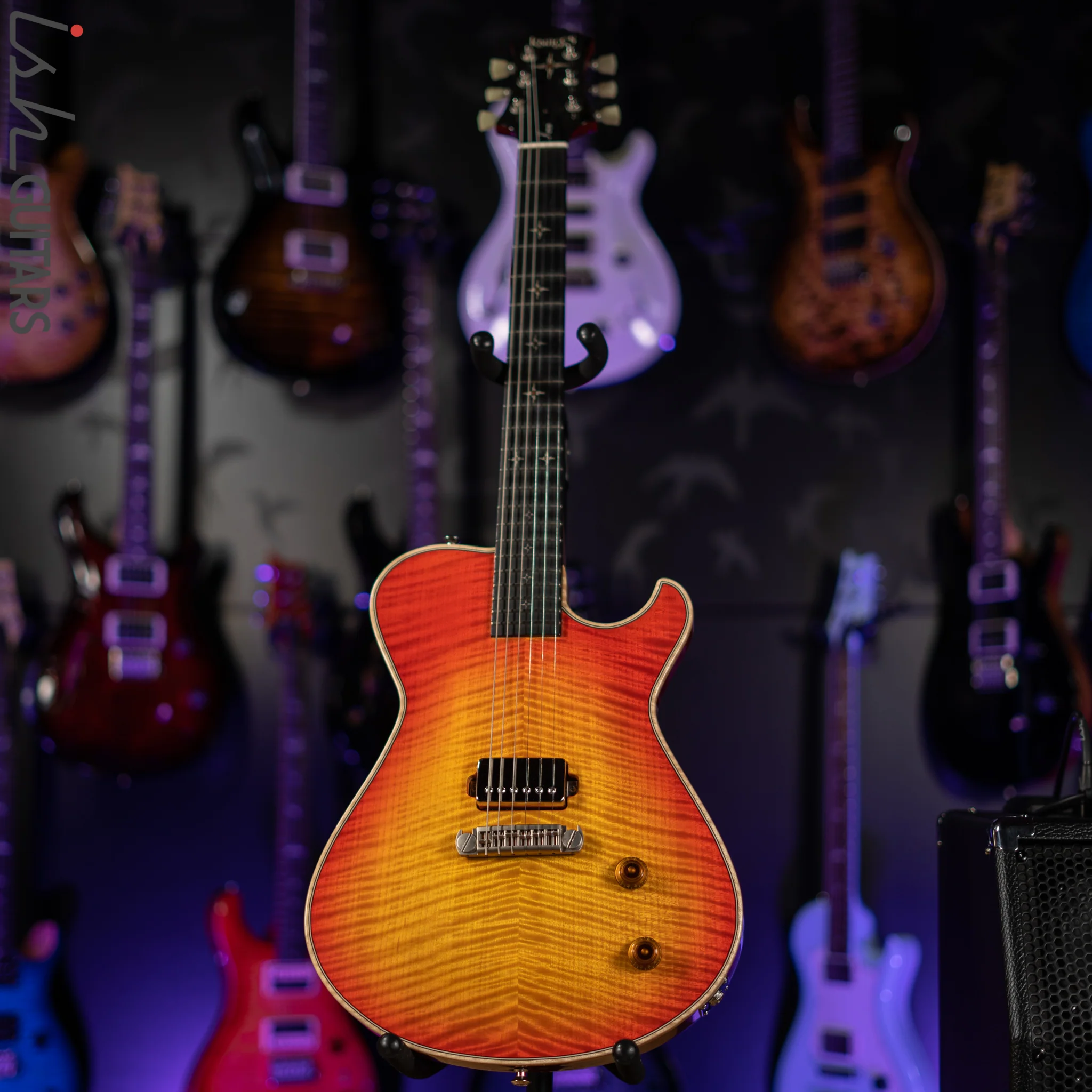 2020 Knaggs Kenai T1 1H Cherry Sunburst - Image 2