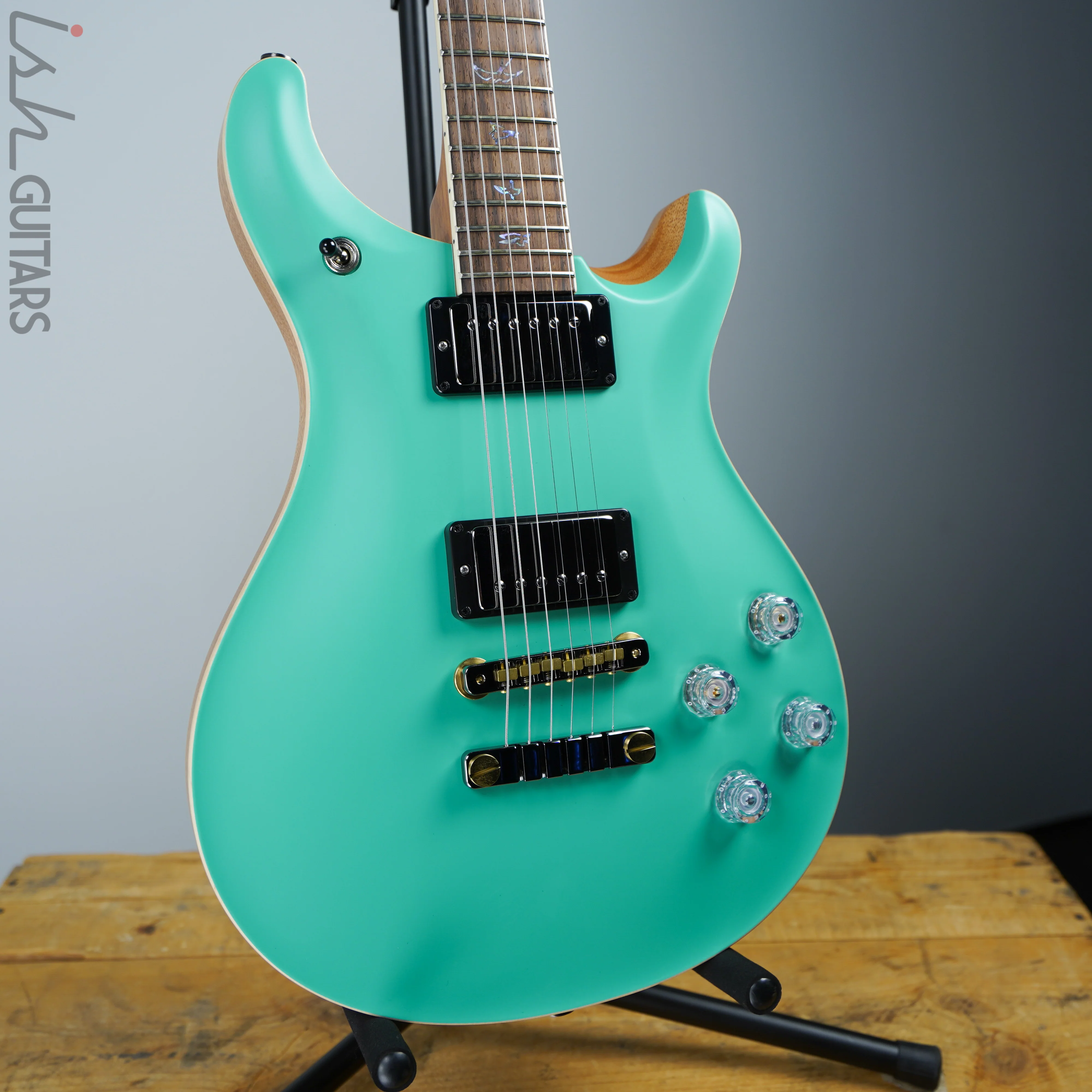 2020 PRS Paul Reed Smith McCarty 594 Wood Library Opaque Seafoam Green Satin