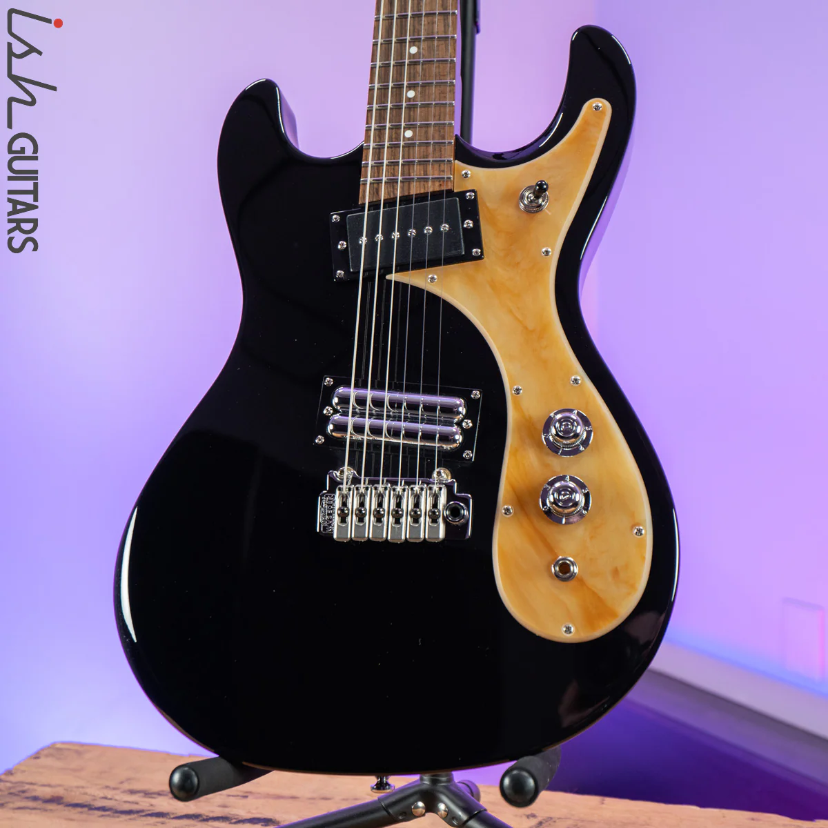 Danelectro 64XT Black w/ Marble Pickguard Prototype