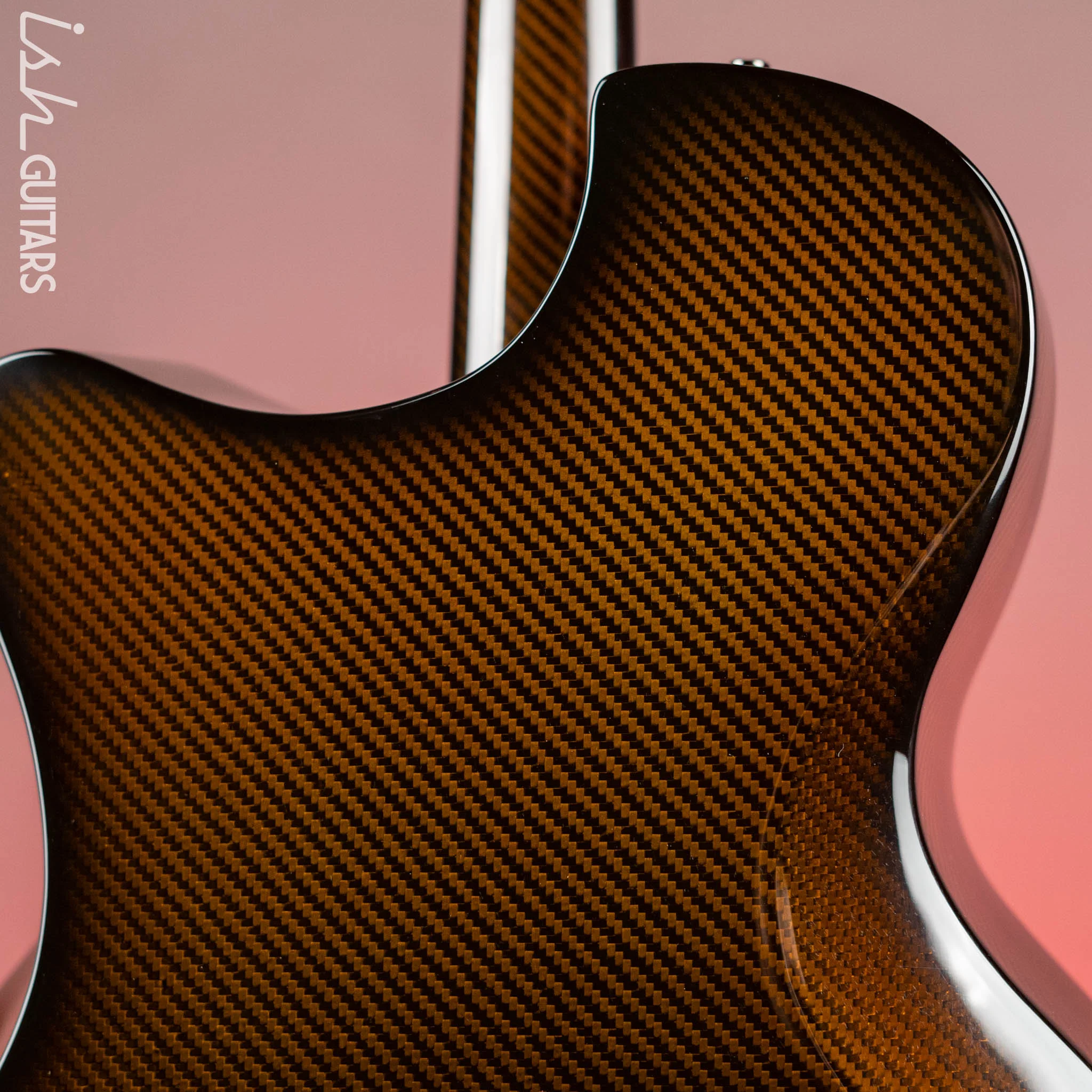 2021 Emerald X30 Jumbo Carbon Fiber Acoustic-Electric Guitar Ziricote Top - Image 10