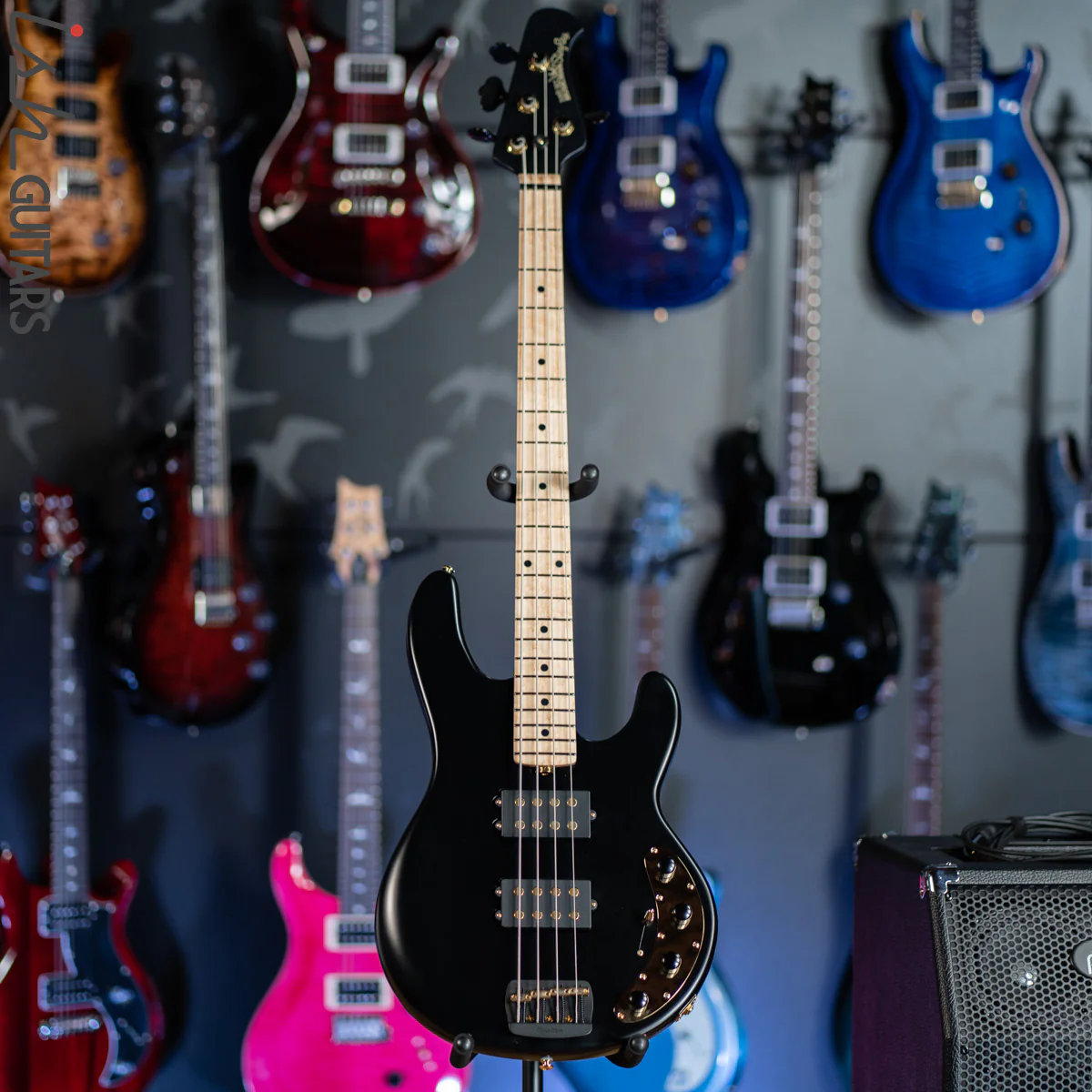 Ernie Ball Music Man BFR StingRay Special HH Kingpin 4-String Bass Black - Image 2