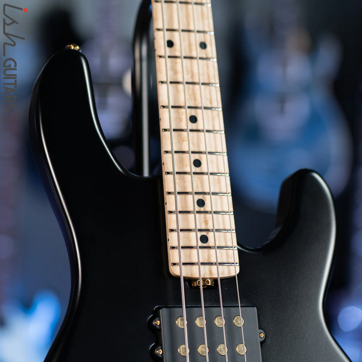 Ernie Ball Music Man BFR StingRay Special HH Kingpin 4-String Bass Black - Image 5