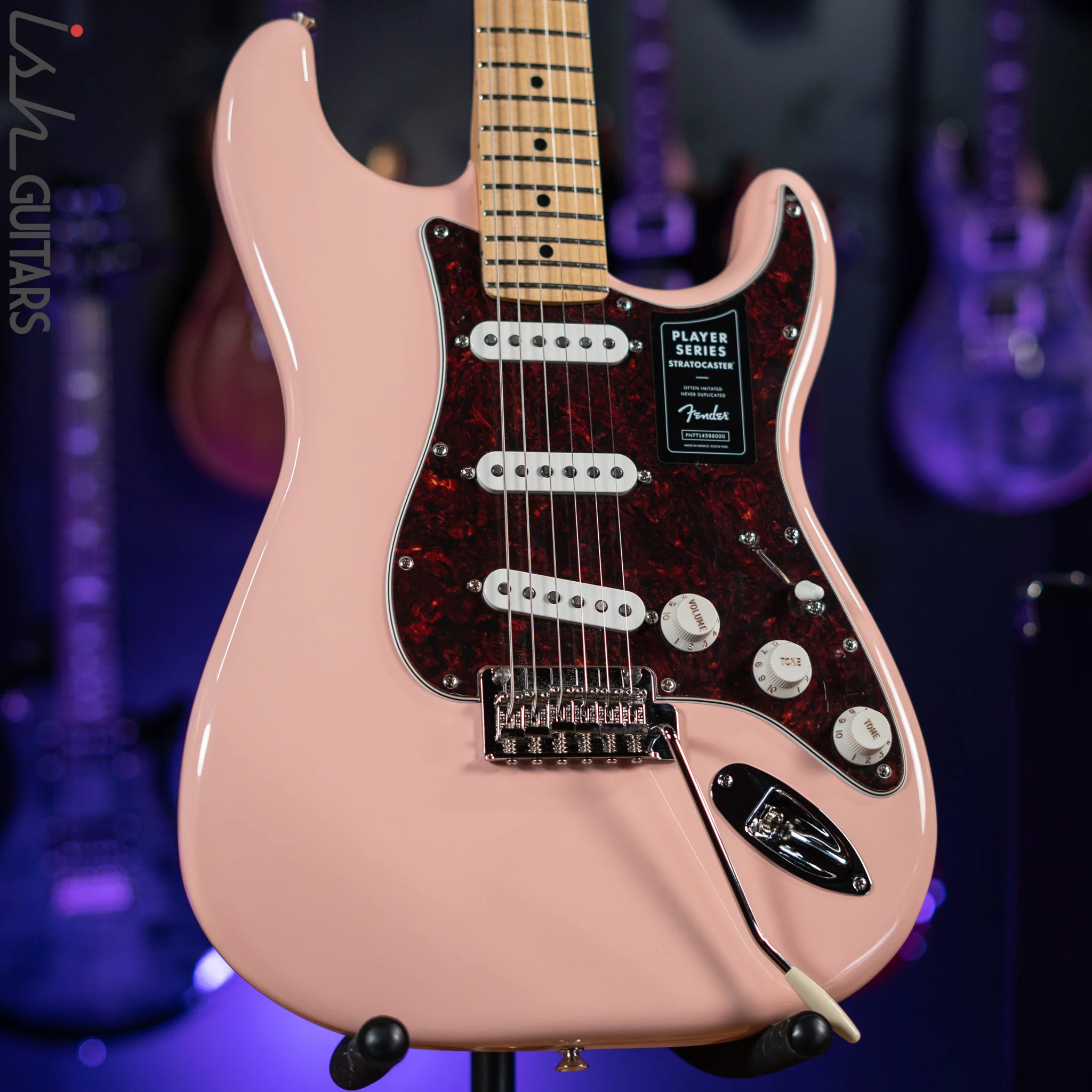 2021 Fender Player’s Series Stratocaster Mexico Shell Pink MINT