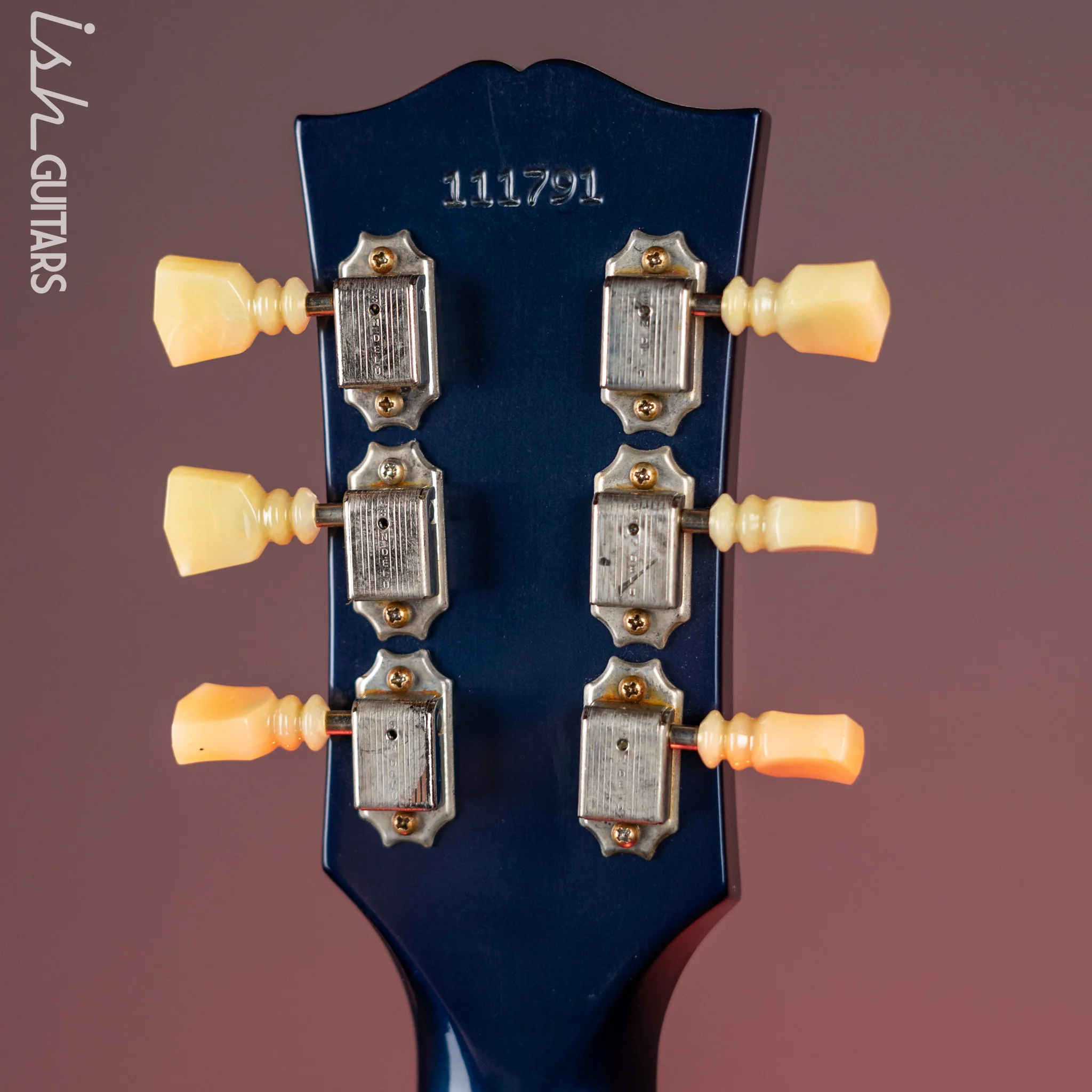 2021 Gibson Custom Shop ‘61 ES-335 Wildwood VOS Candy Apple Blue - Image 13
