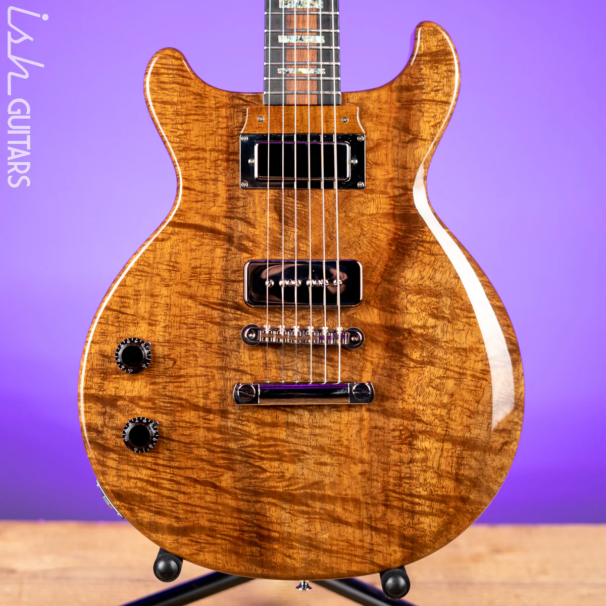 2021 Gibson Les Paul Custom Shop Special DC Left Handed P. Whorton The Shot Dr Natural