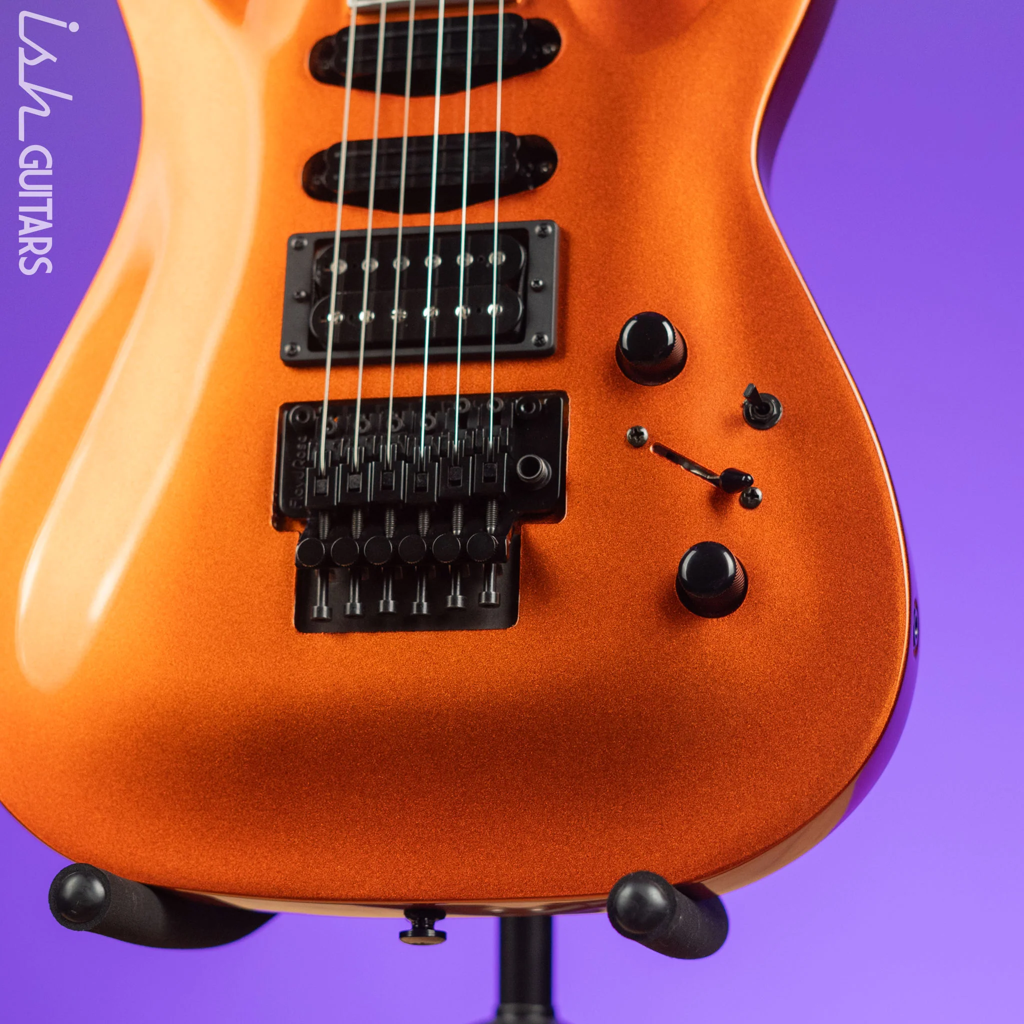 2021 Kramer SM-1 Orange Crush Electric Guitar - Image 4