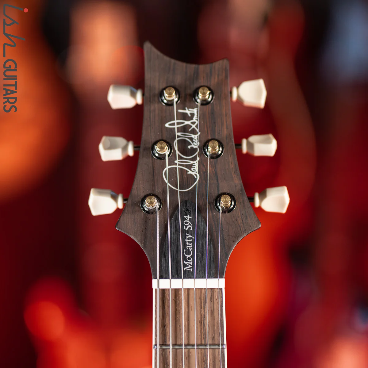 PRS McCarty 594 Wood Library Faded Whale Blue 10 Top Quilt - Image 6
