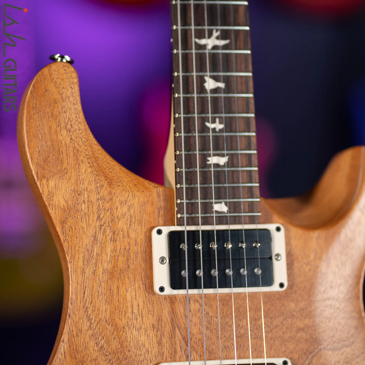 2021 PRS CE 24 Standard Satin Nitro Natural - Image 3