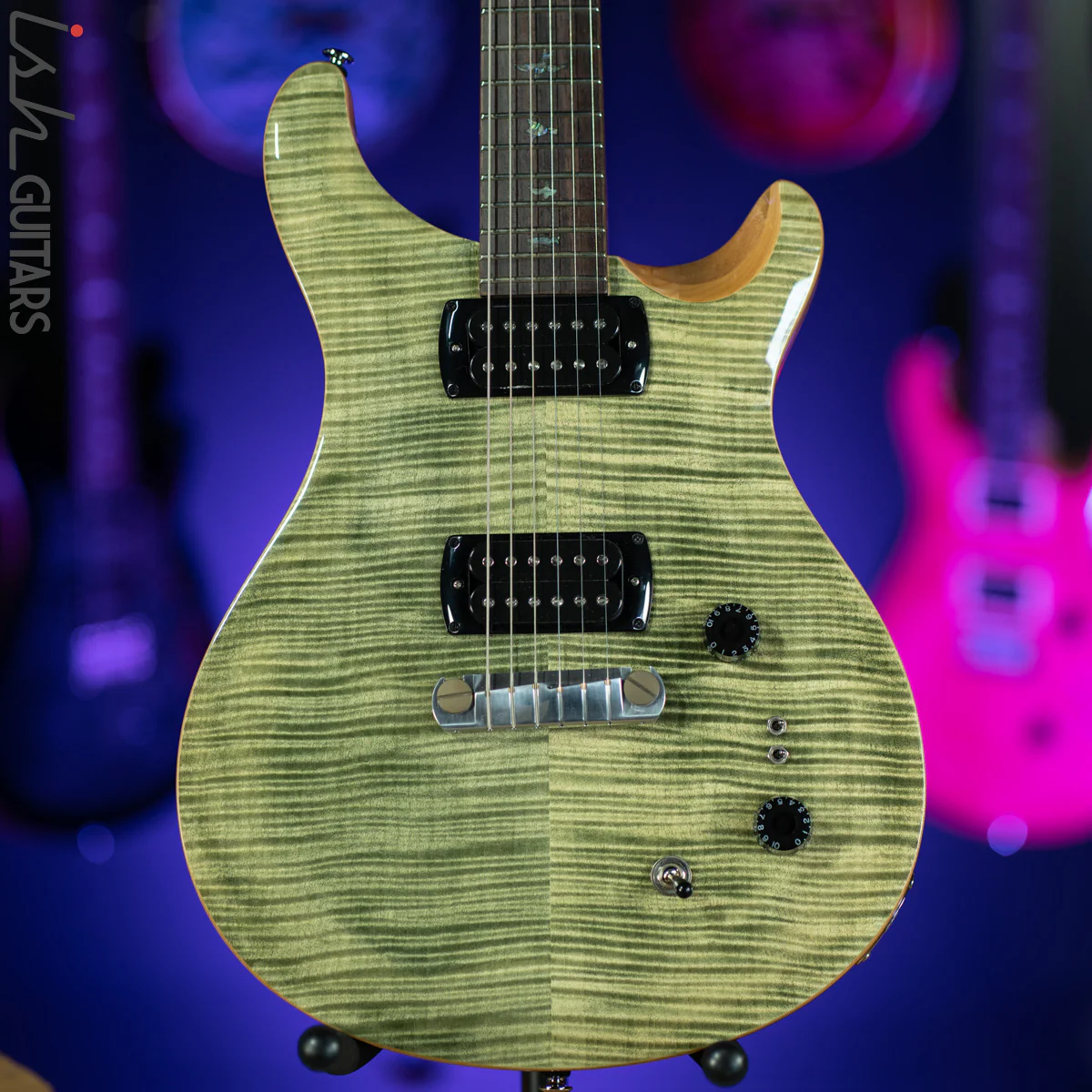 PRS SE Paul’s Guitar Trampas Green