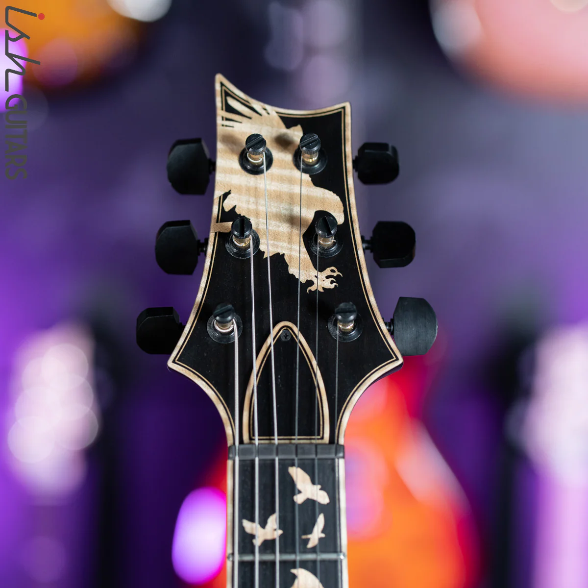 PRS Private Stock Custom 24 "Sculpture" Hollowbody Piezo Spalted Guitar - Image 10
