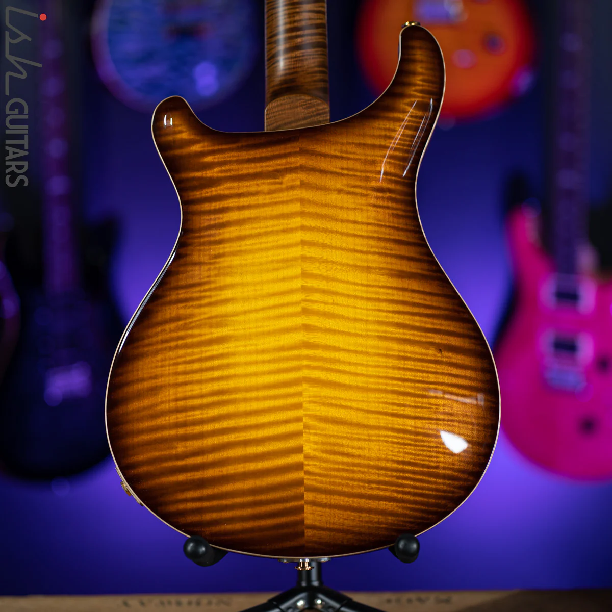 PRS Private Stock Hollowbody II 24 Fret Honey Gold Smoked Burst - Image 11