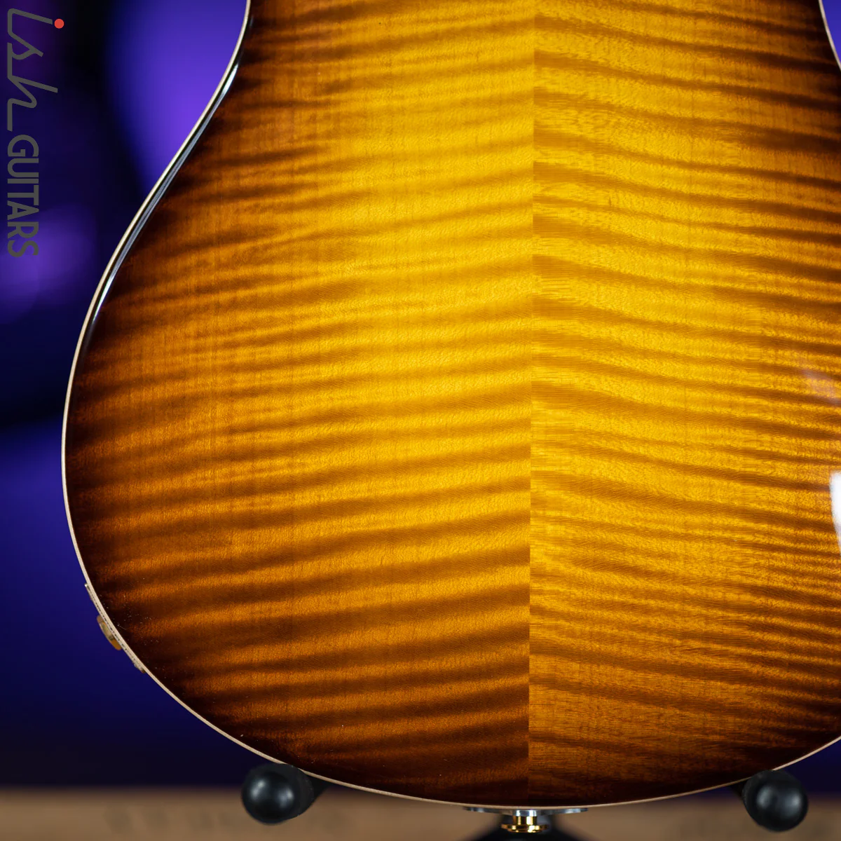 PRS Private Stock Hollowbody II 24 Fret Honey Gold Smoked Burst - Image 13
