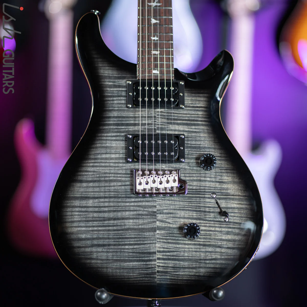 PRS SE Custom 24 Charcoal Burst