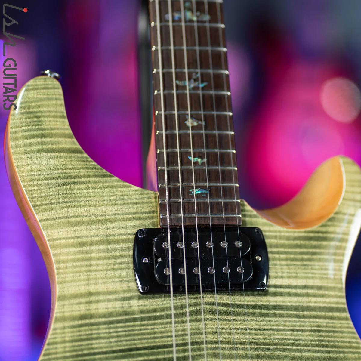 PRS SE Paul’s Guitar Trampas Green - Image 5