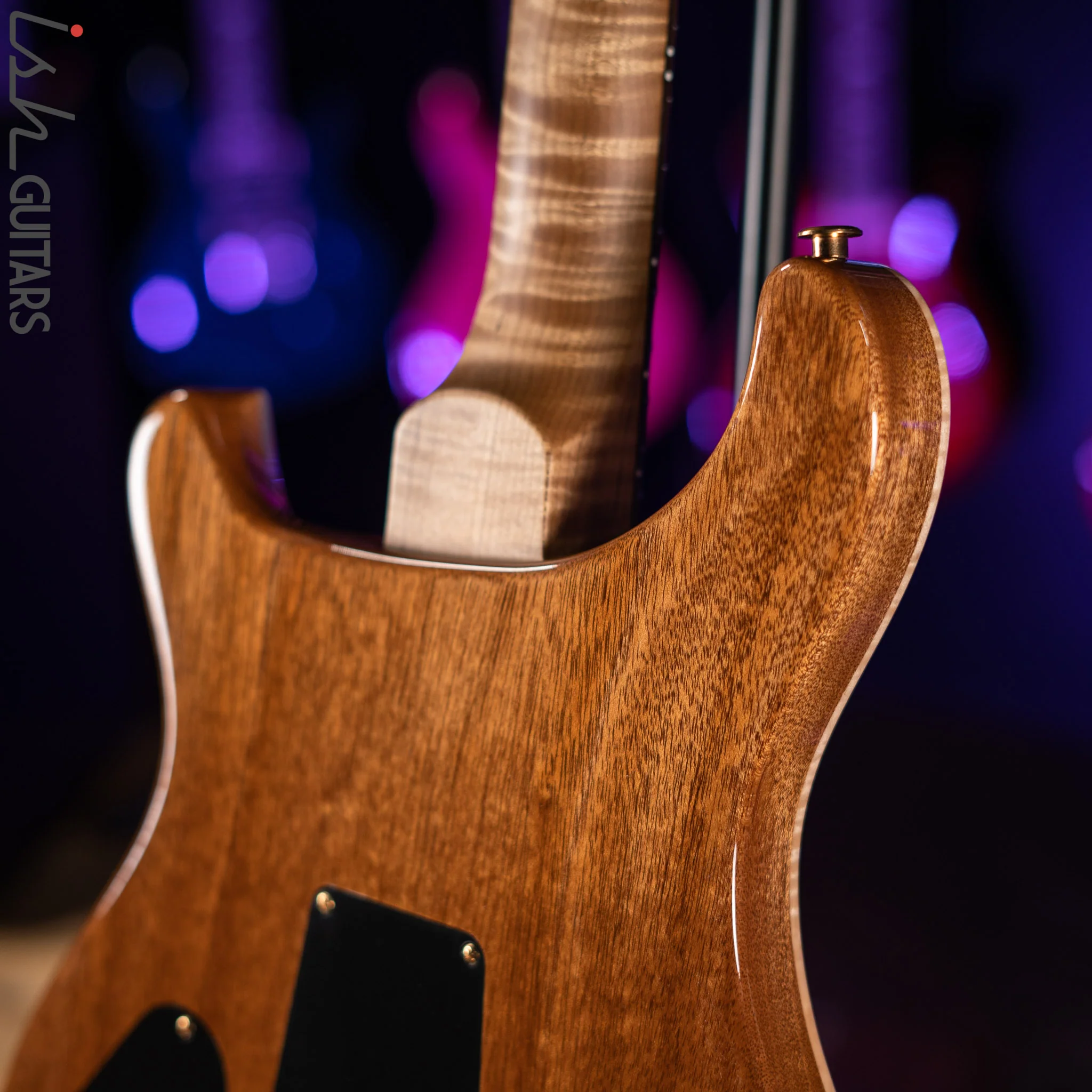 2021 PRS Wood Library DGT Figured Maple Neck Platinum Satin - Image 9