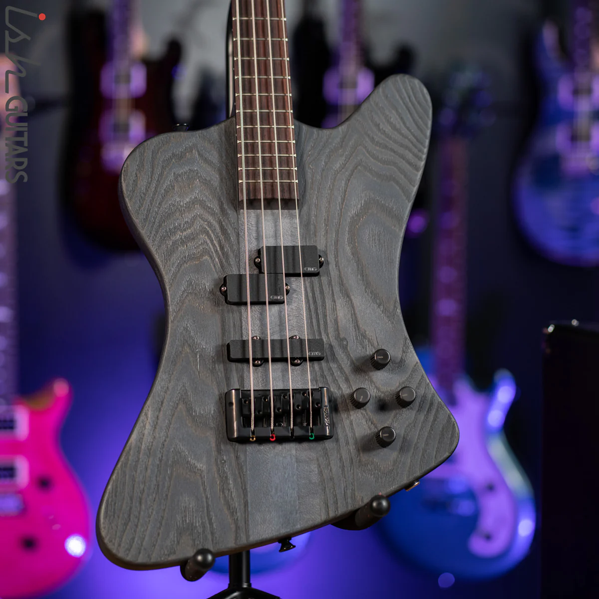 2021 Spector Euro 4X Sanded Black Satin Matte