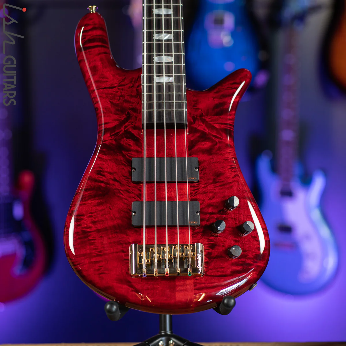 Spector Euro5 LX 5-String Bass Black Cherry Gloss
