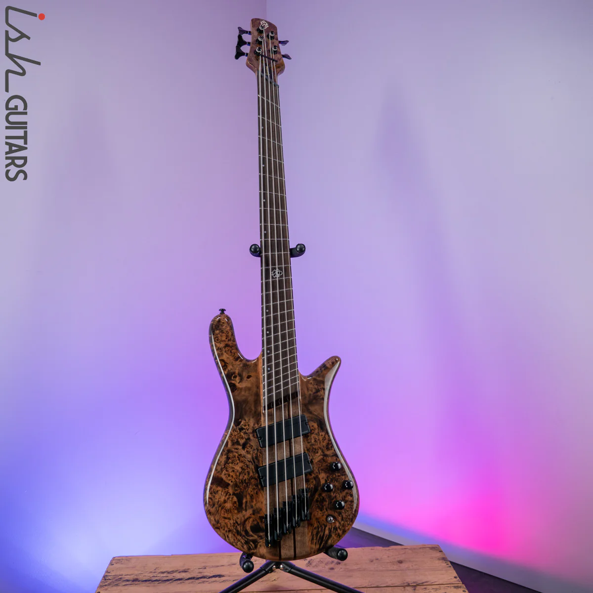 2021 Spector NS Dimension 5 Multi-Scale Super Faded Black Gloss - Image 2