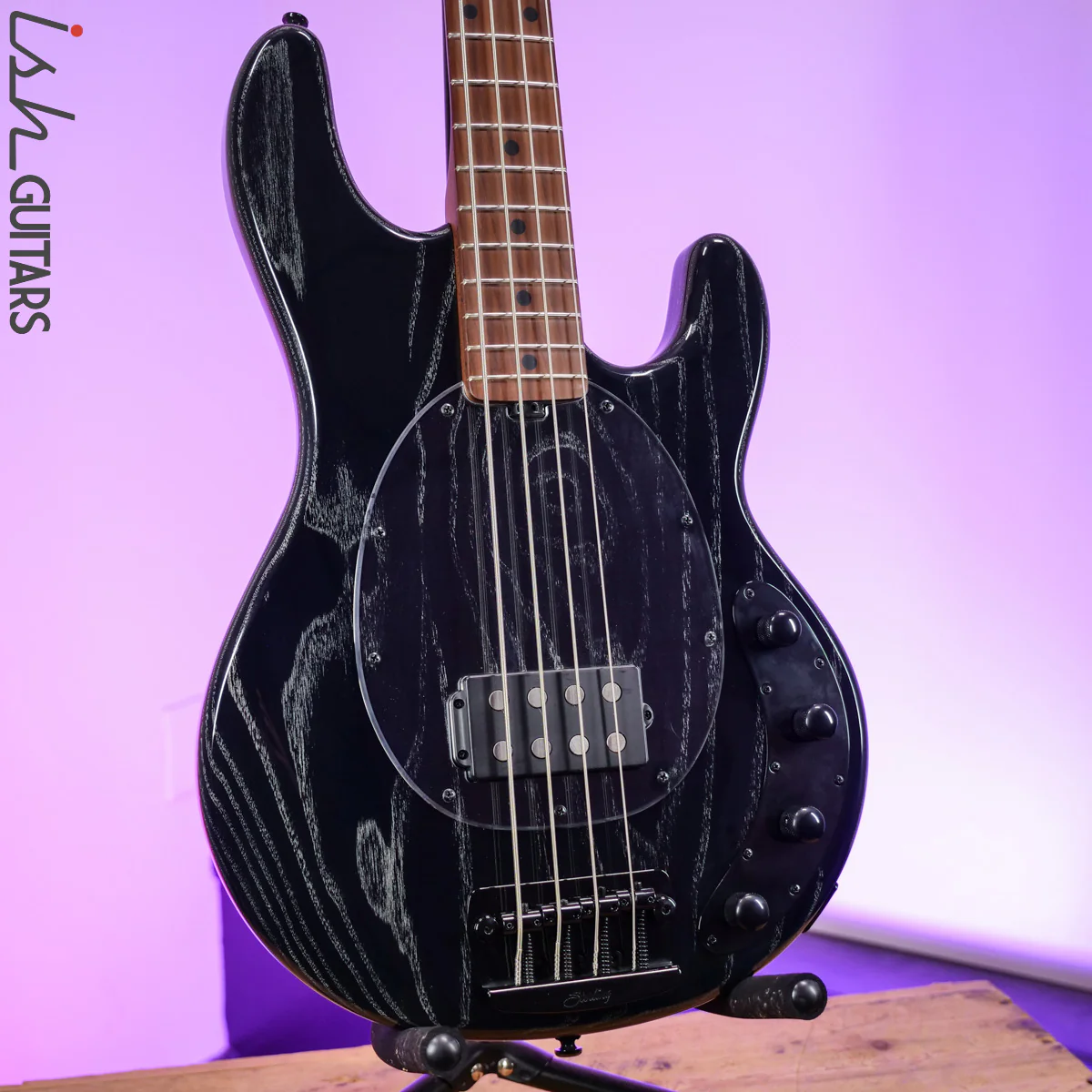 Sterling by Music Man StingRay Ray34 Ash Black